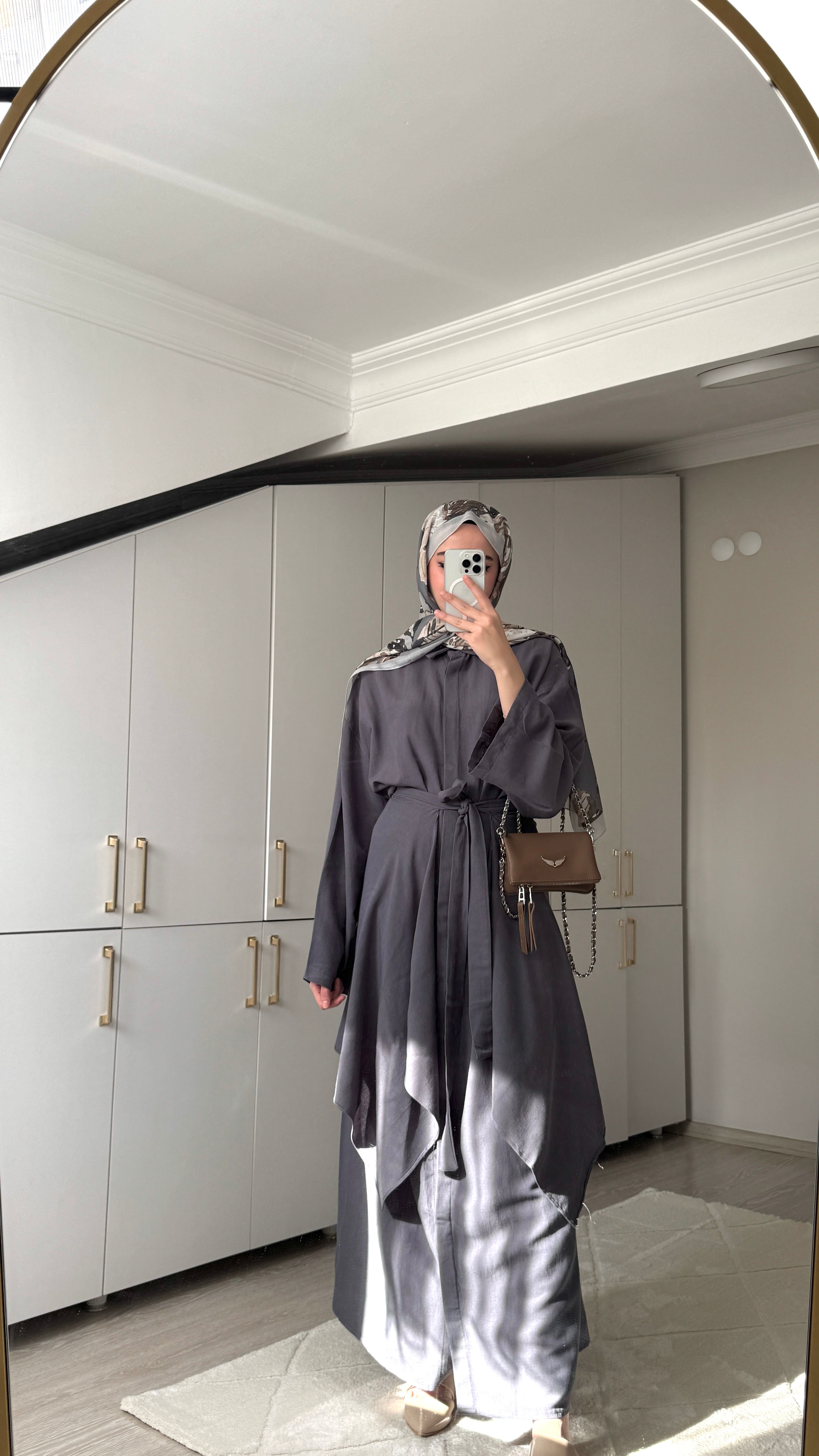 Keten Kimono Elbise