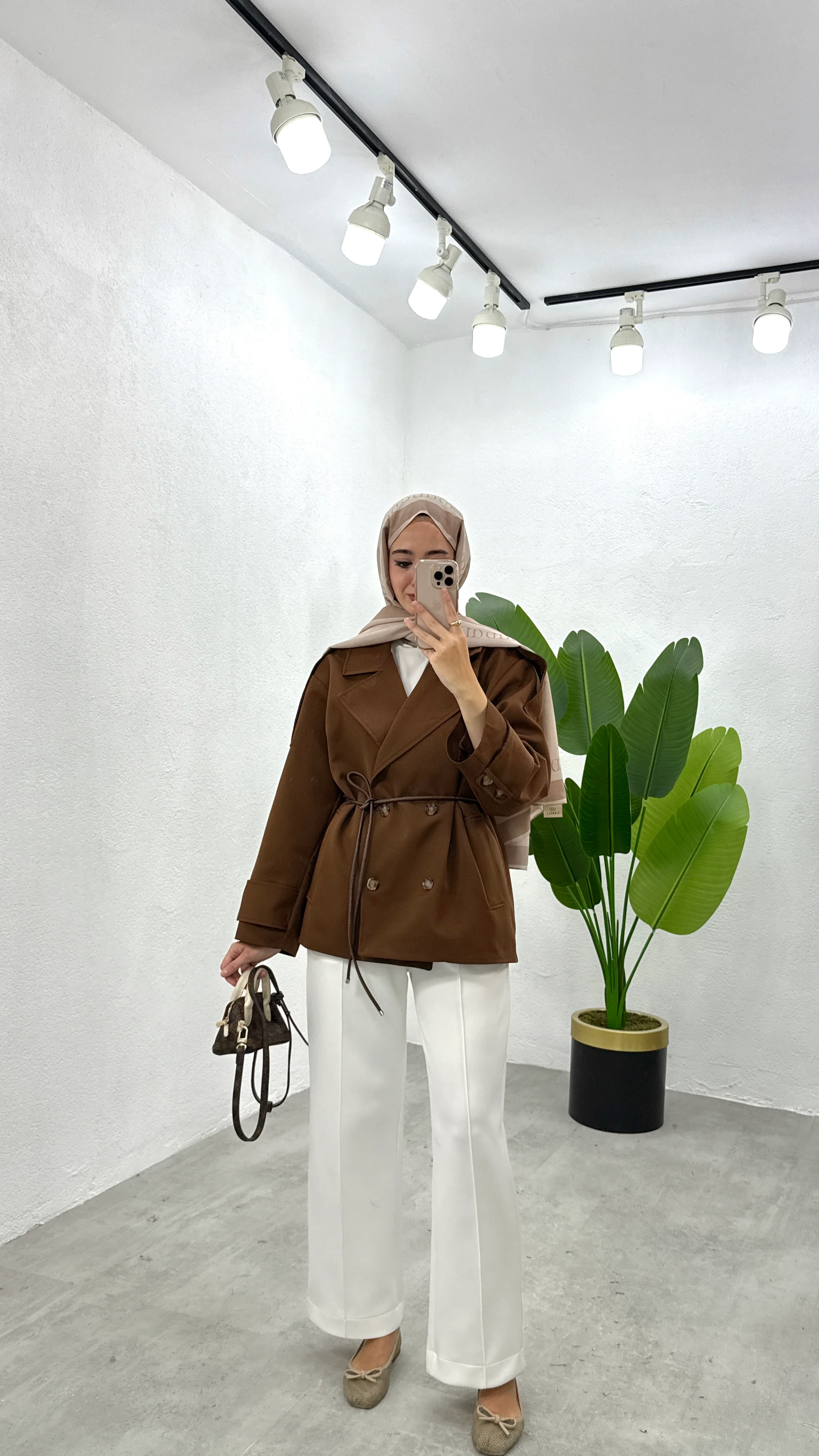 Touch Trençkot - Kahve