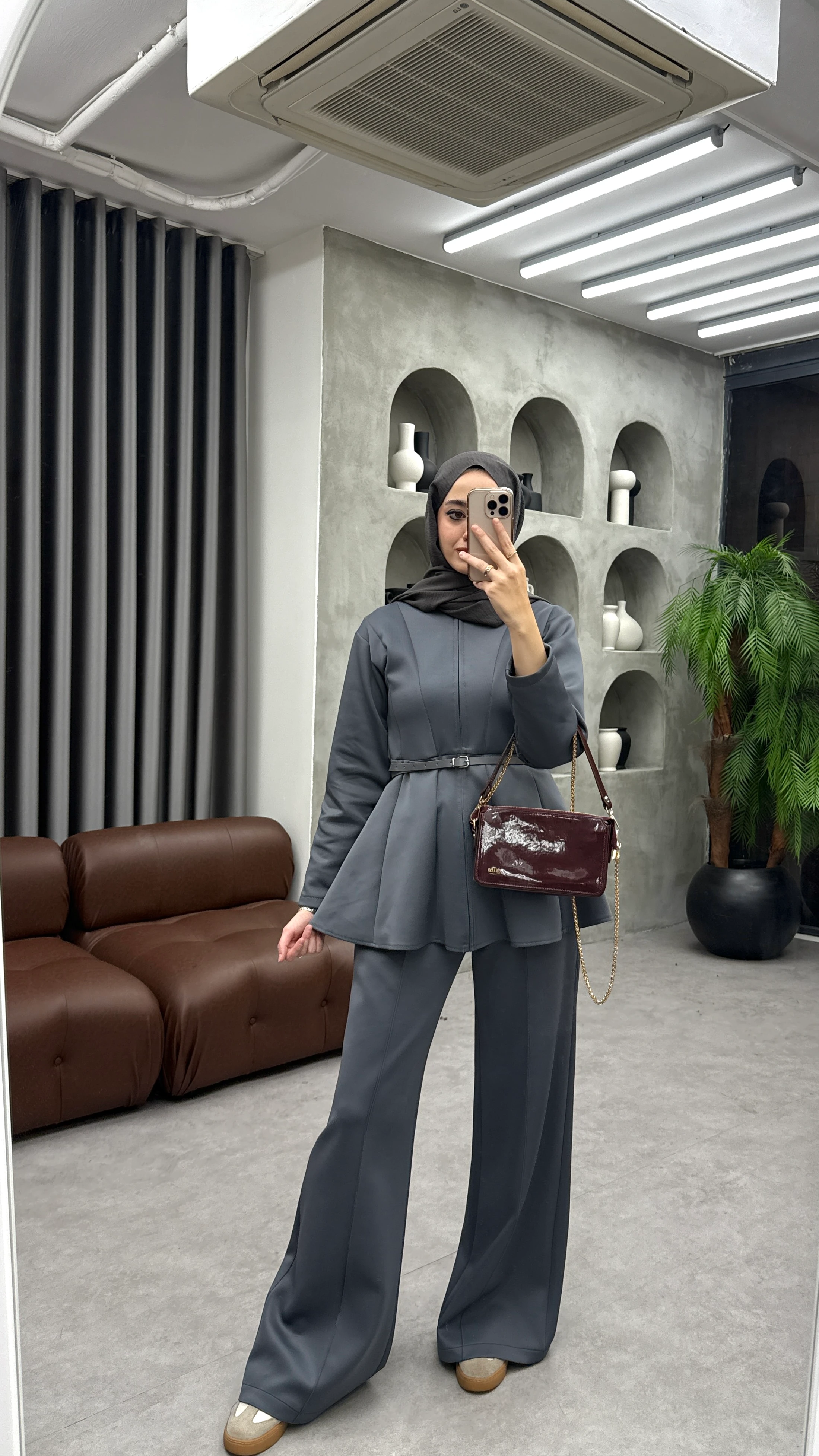 Suzi Scuba Takım - Gri