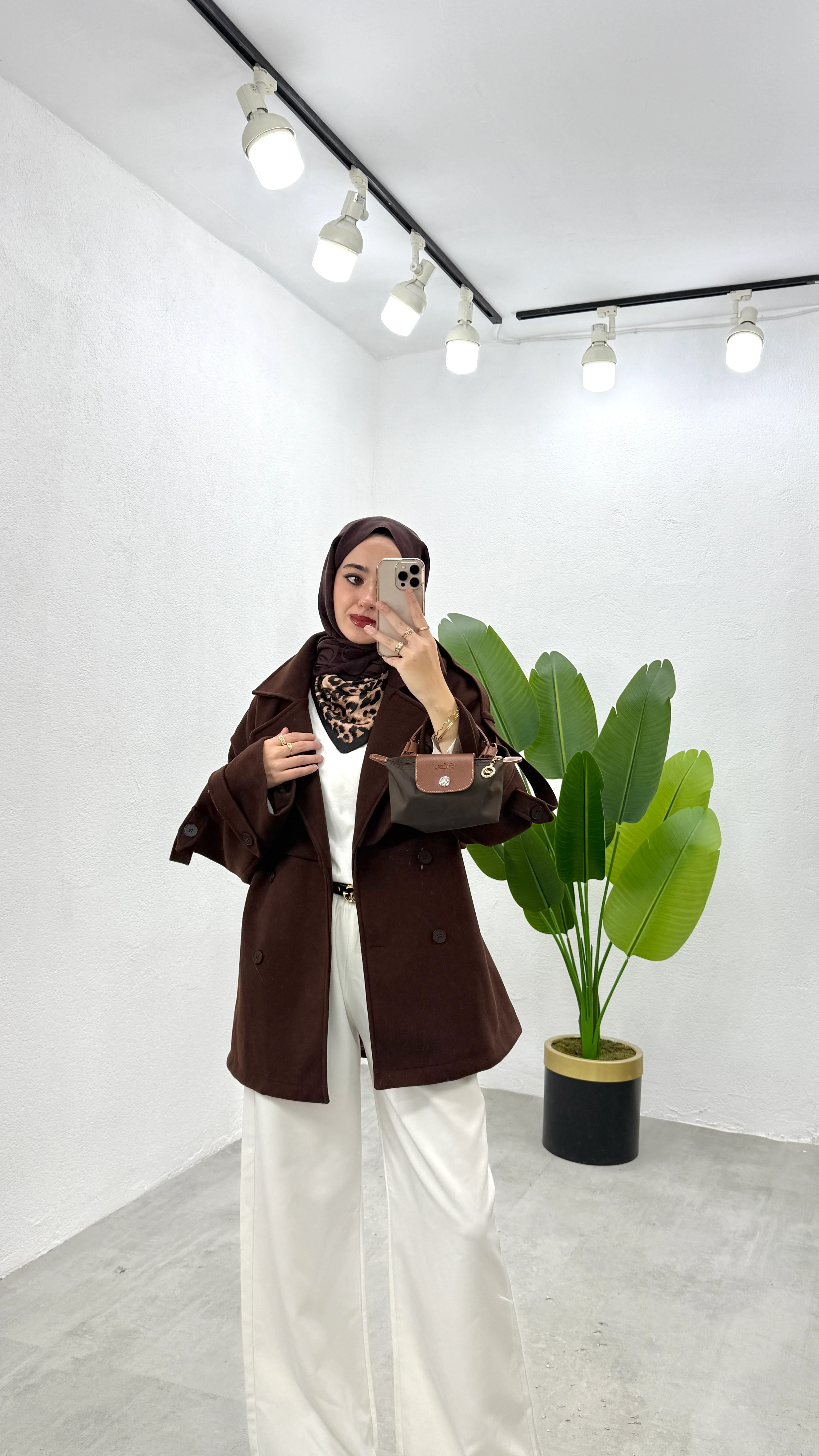 Araboy Kaşe Kaban - Kahve