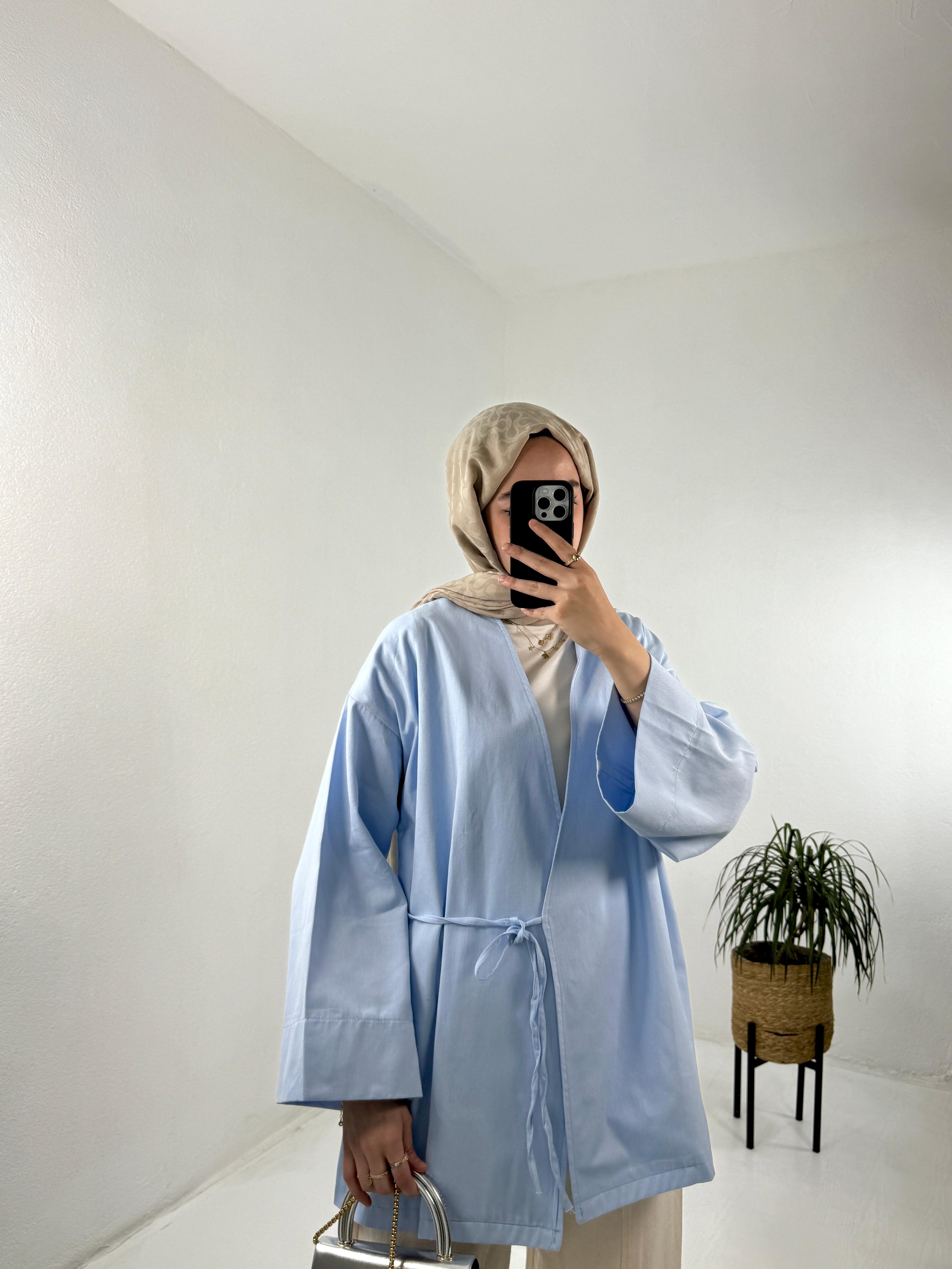 Gabardin Kimono - Bebe Mavisi