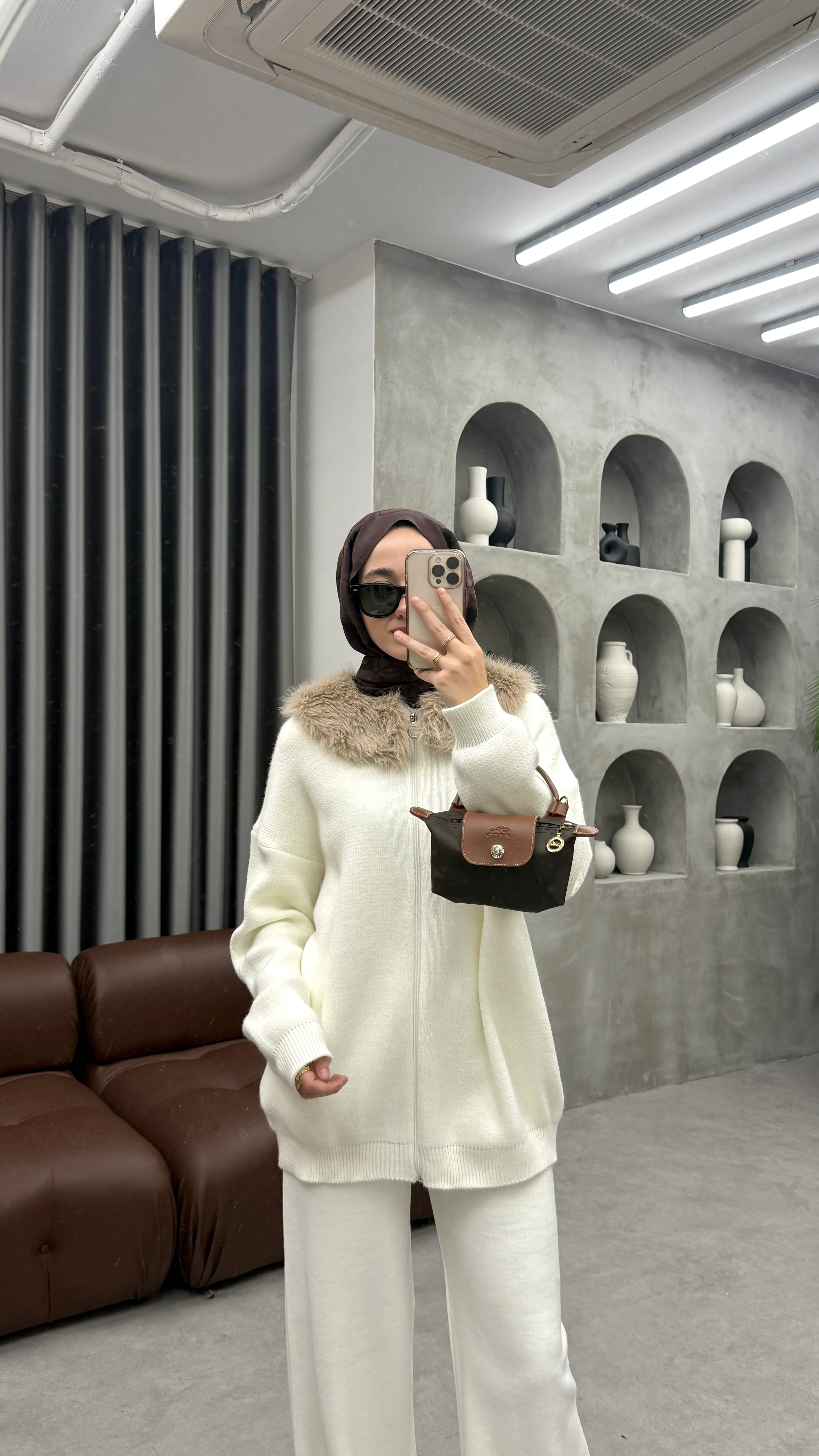 Loli Kürklü Triko Takım