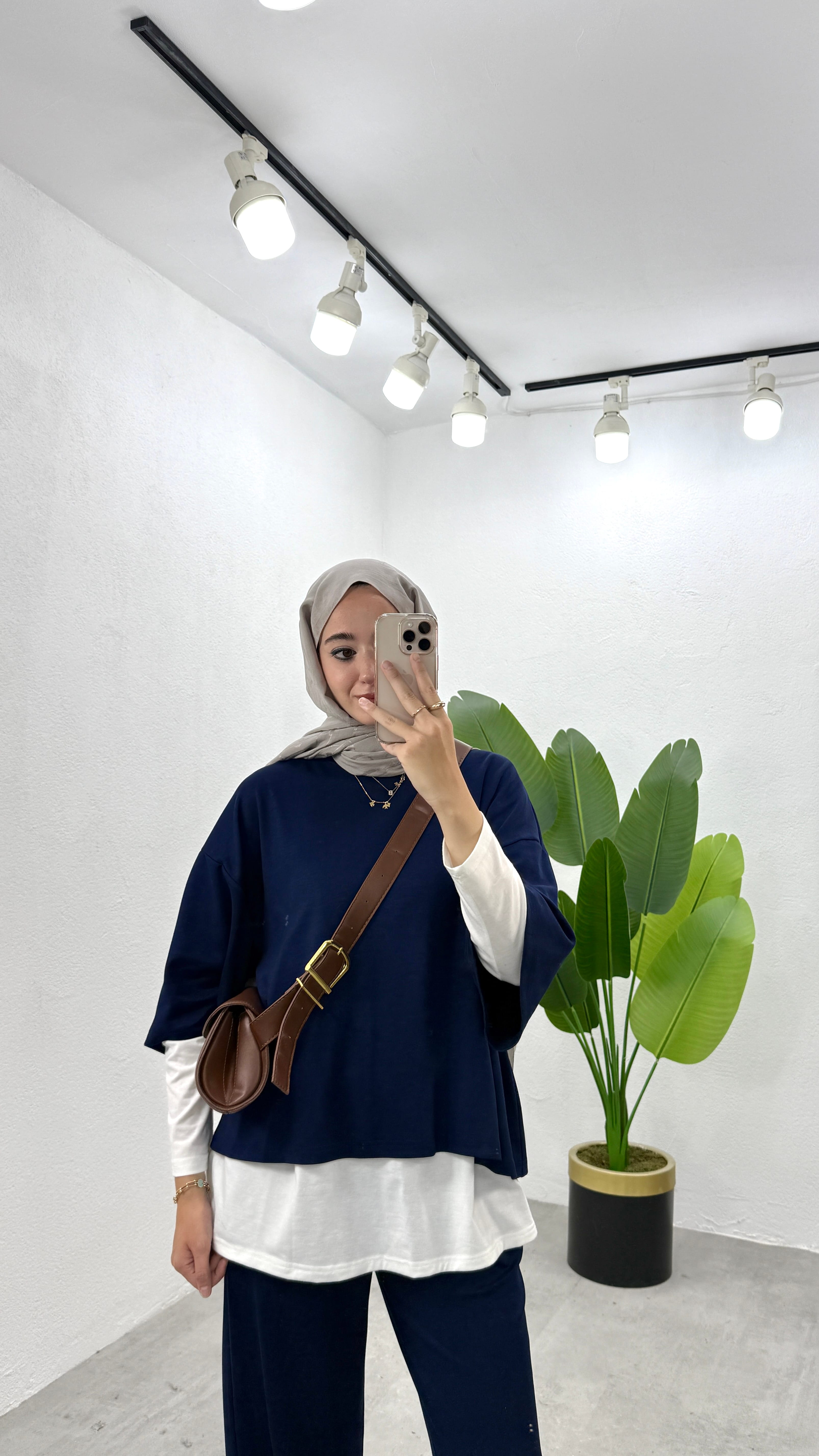 Oysh Üçlü Takım - Lacivert