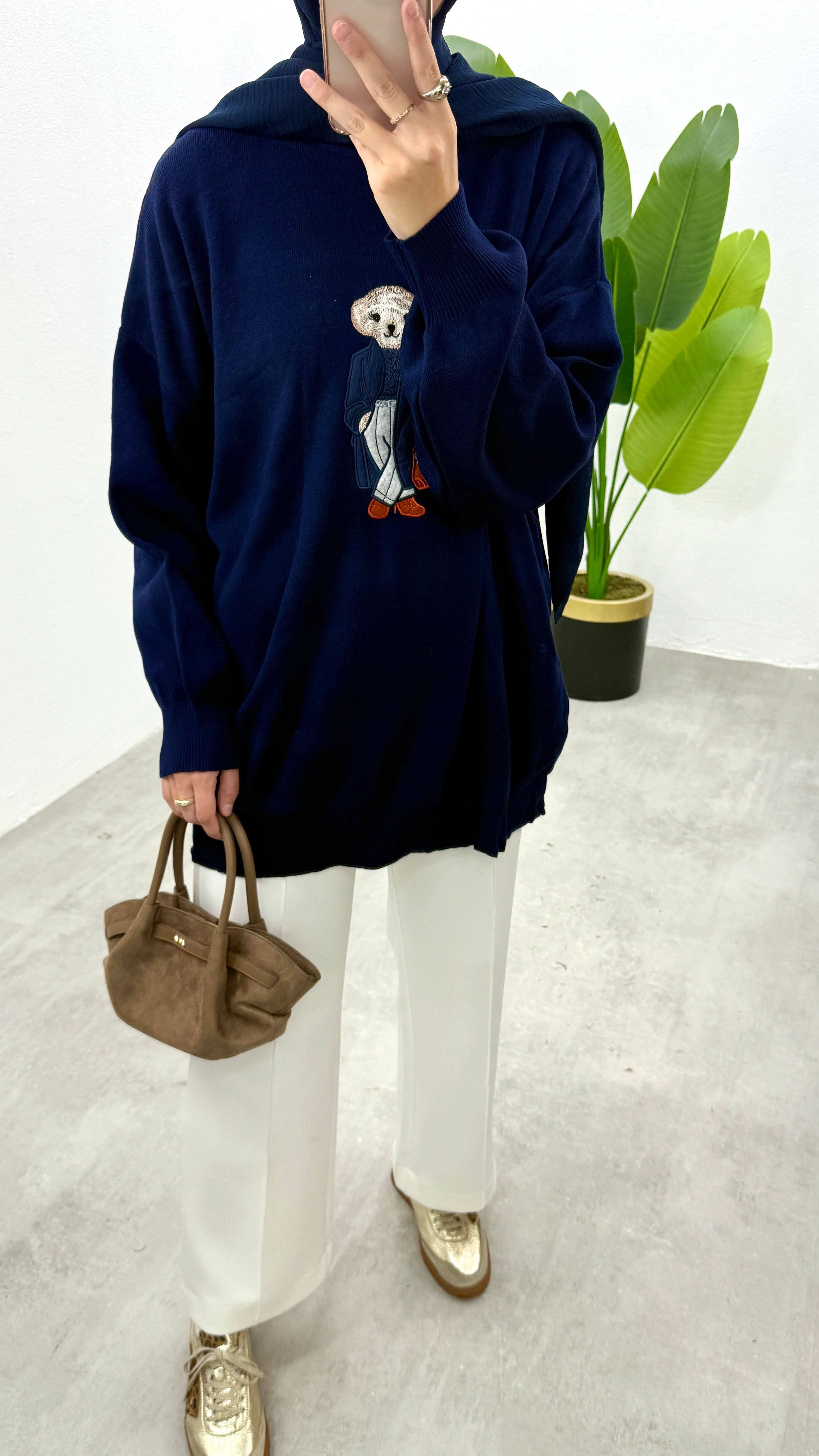 Tedy Triko Kazak - Lacivert