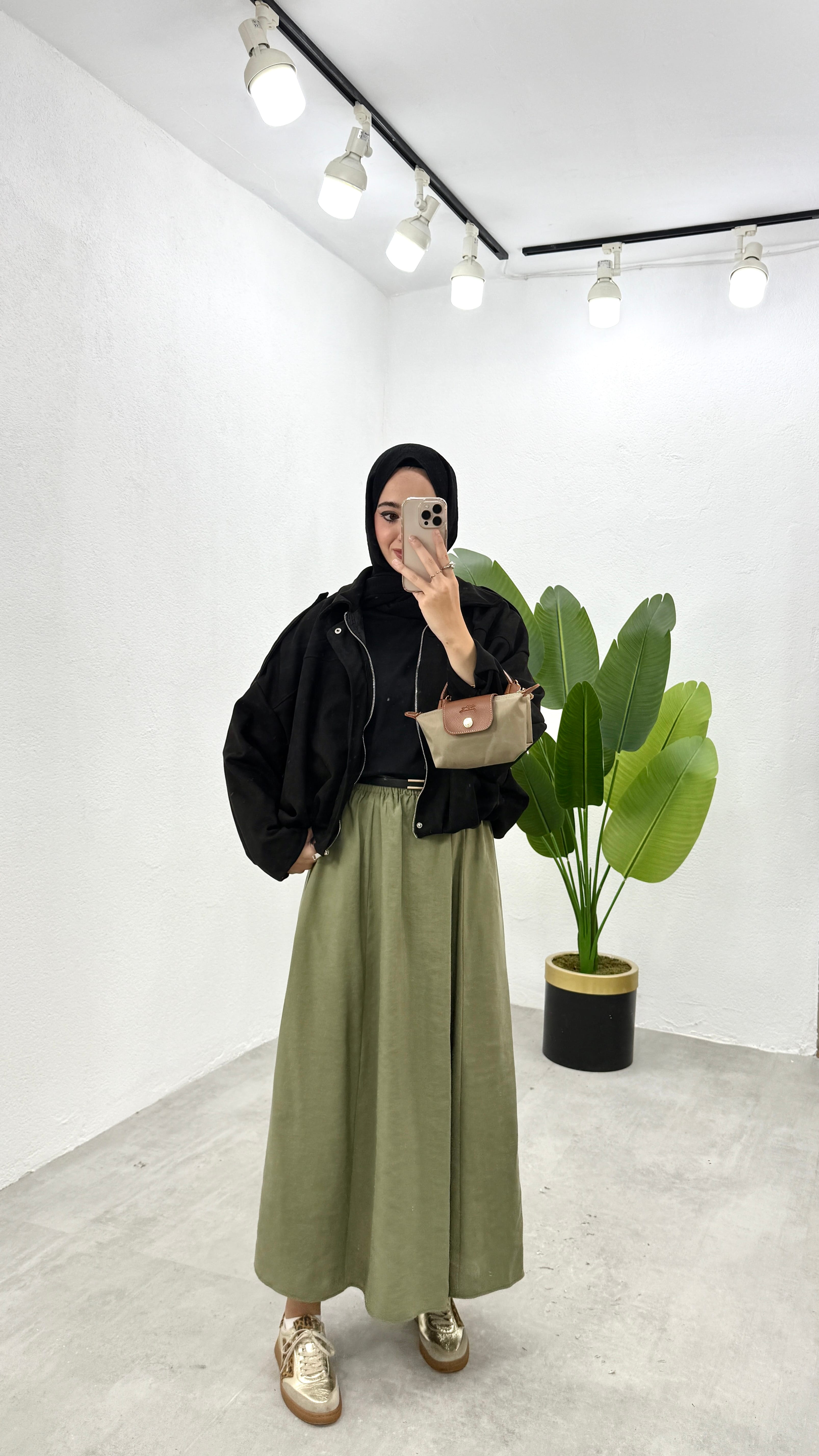 Süet Bomber Ceket