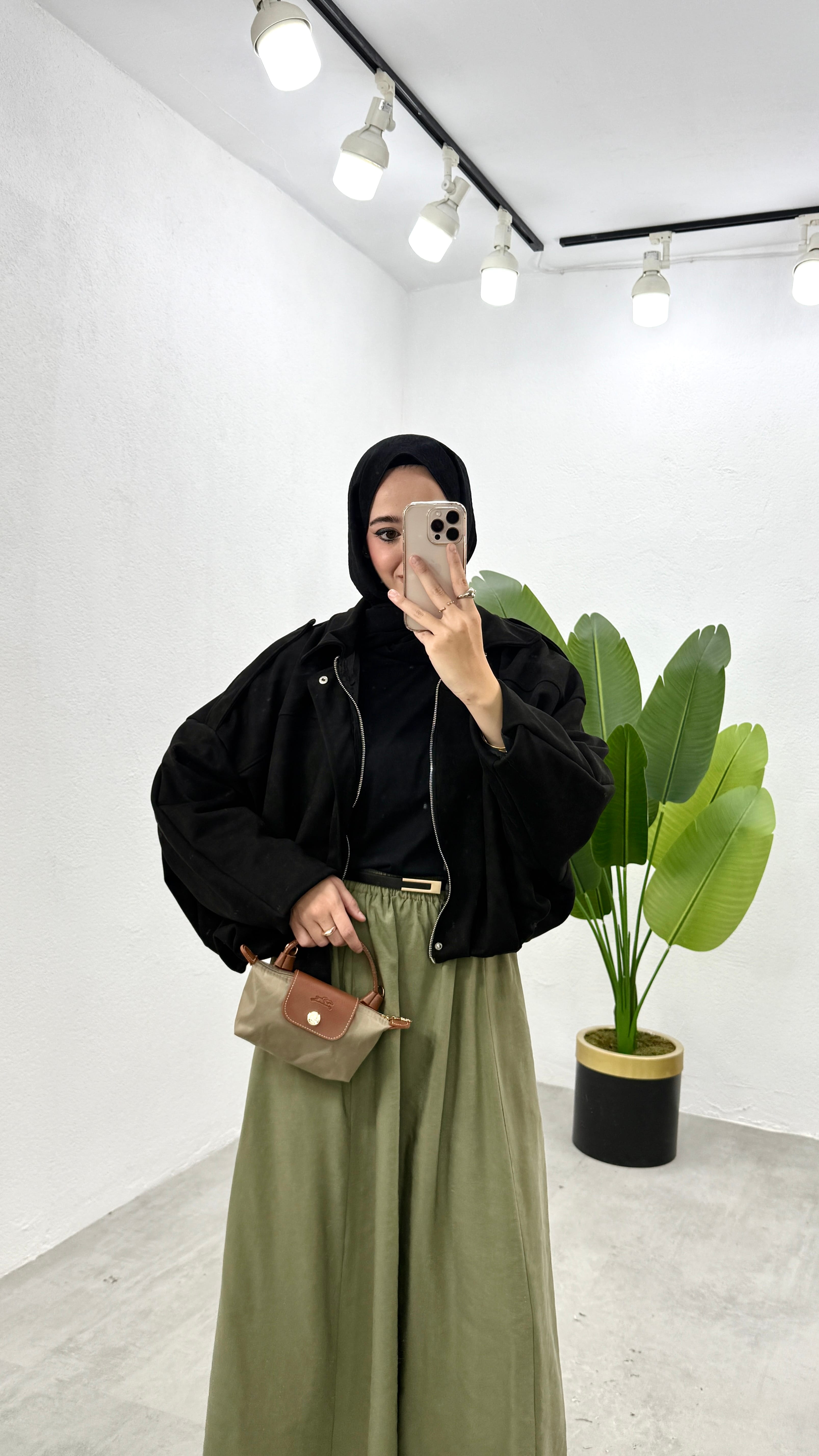 Süet Bomber Ceket