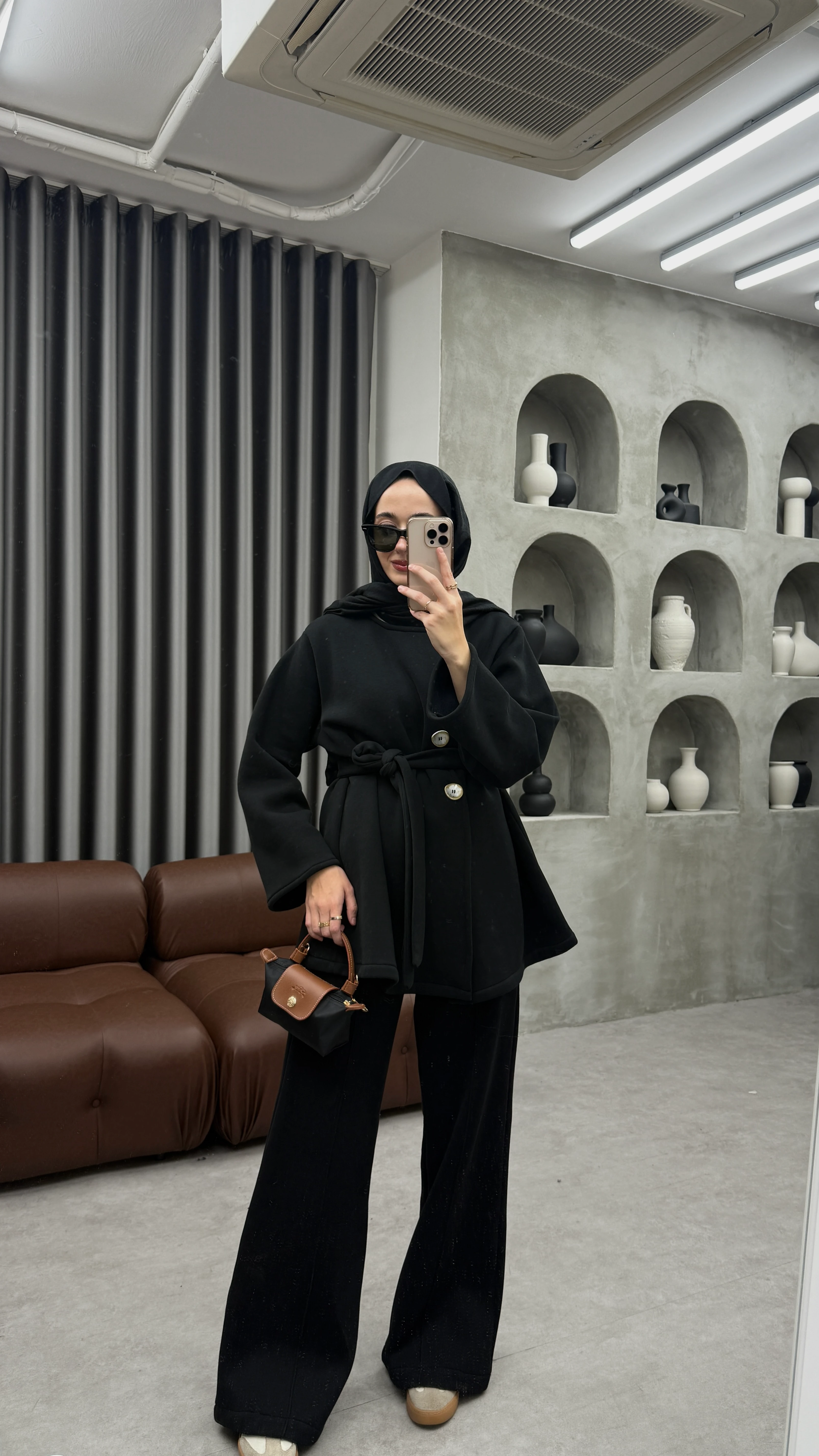 Oslo Şardonlu Takım - Siyah