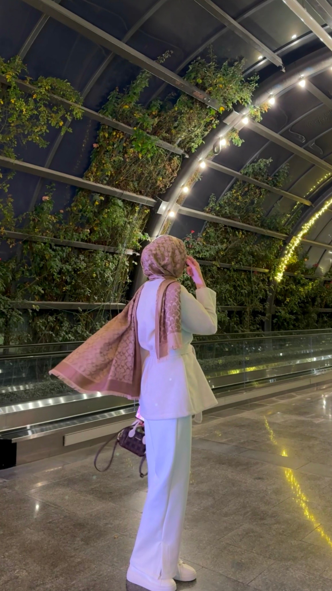 Kemerli Kaban Ceket - Bej