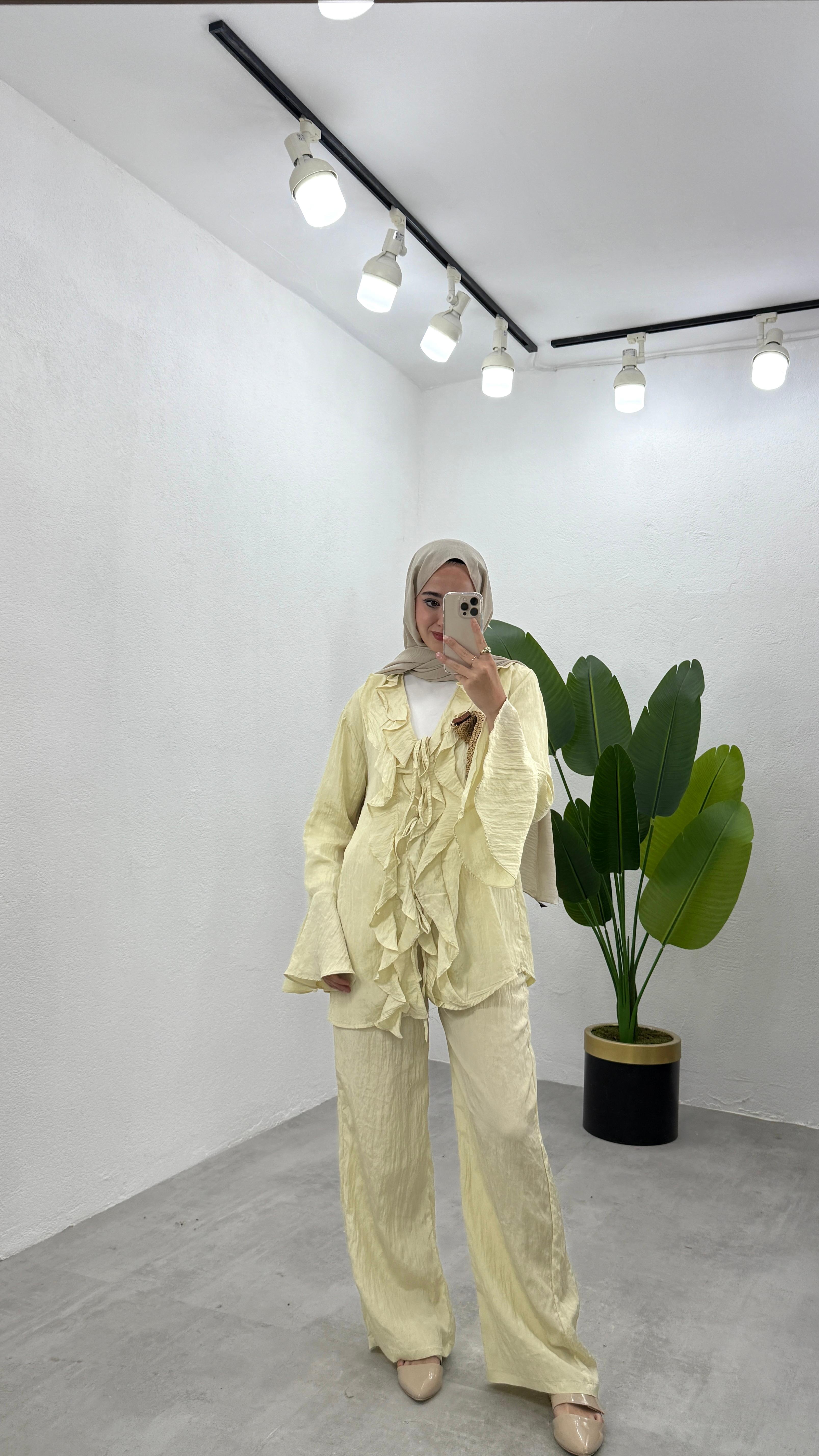 Fırfır Kimono Takım