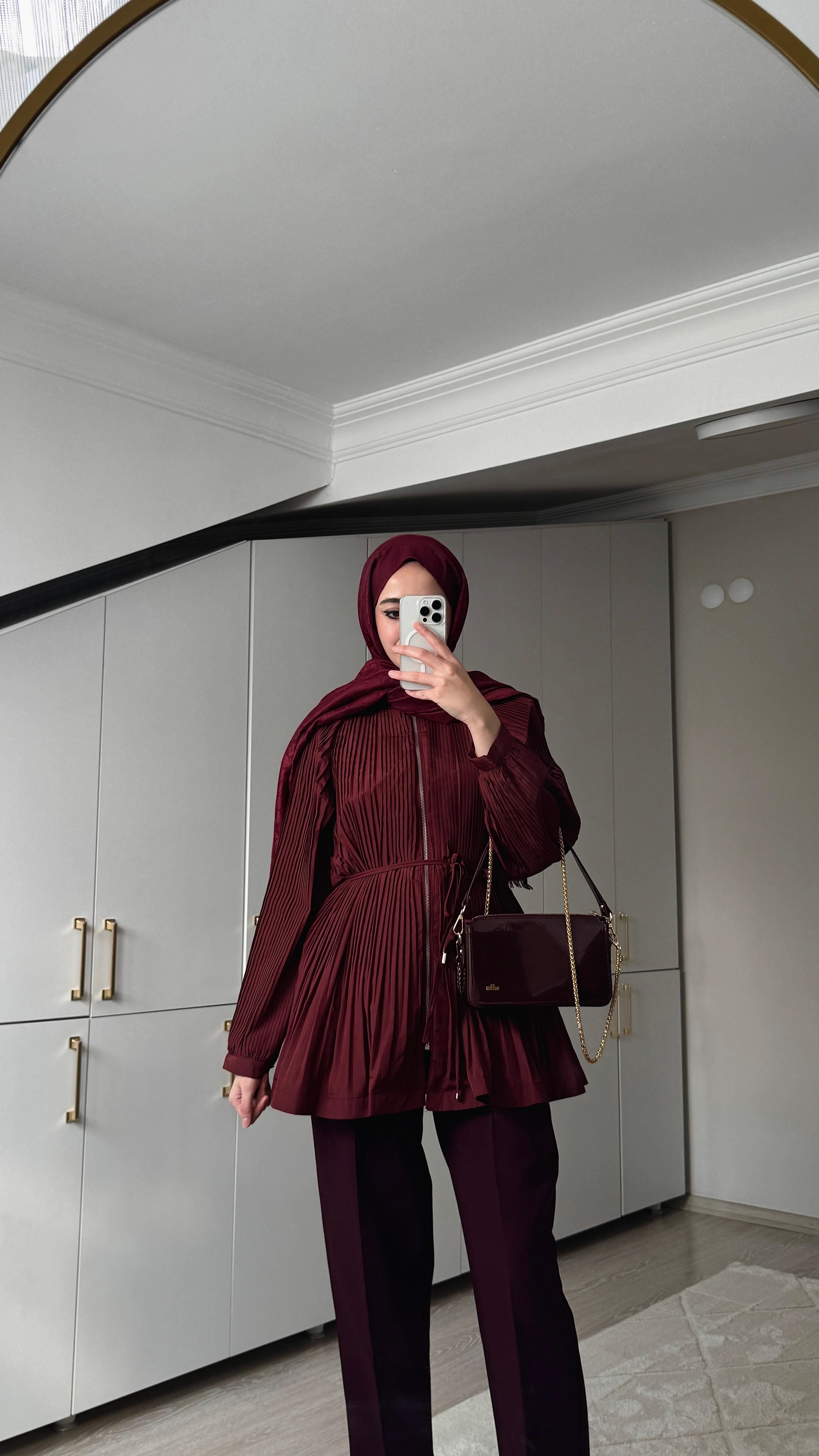 Piliseli Viole Kap - Bordo