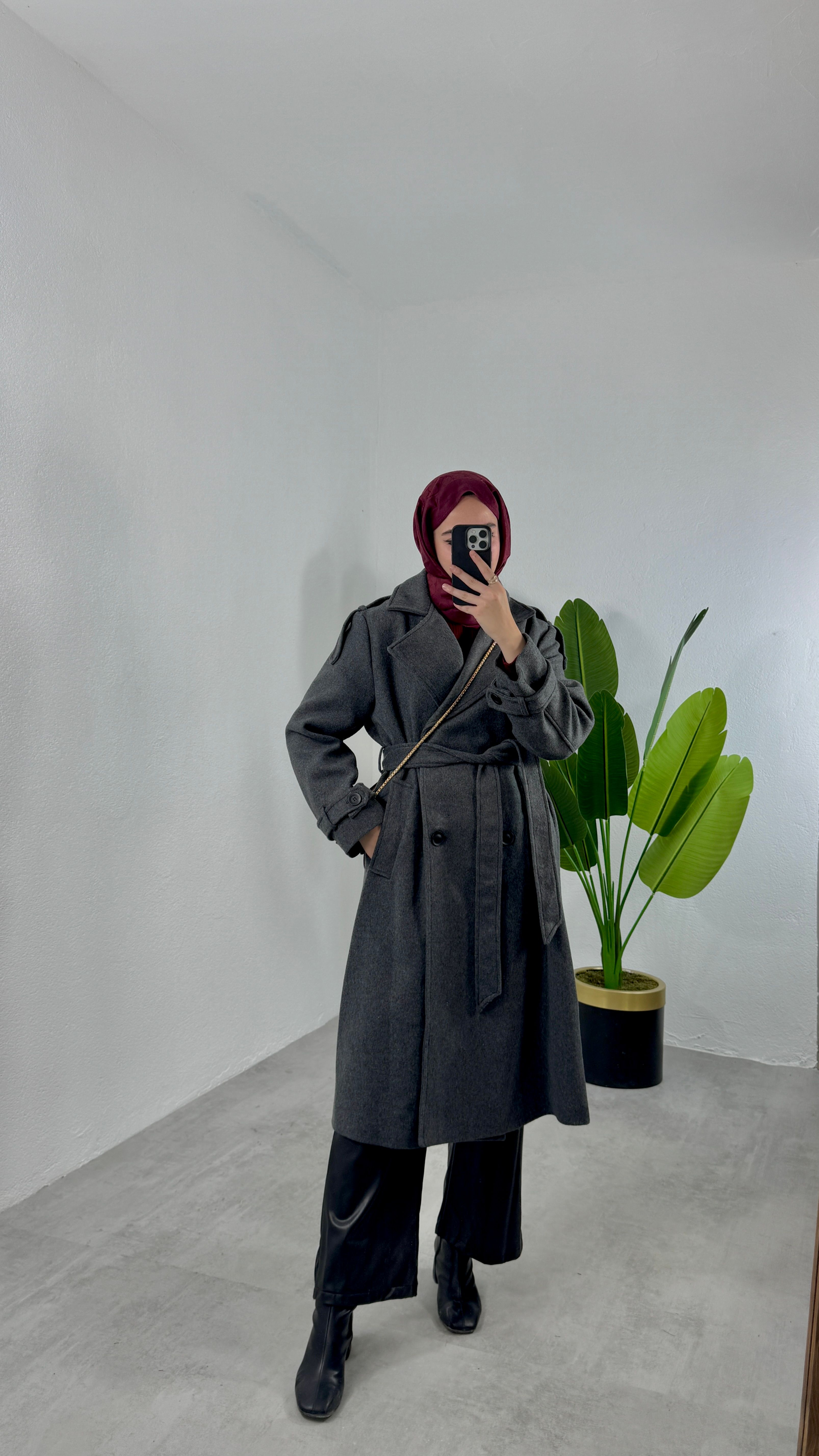 Massimo Oversize Kaban - Antrasit