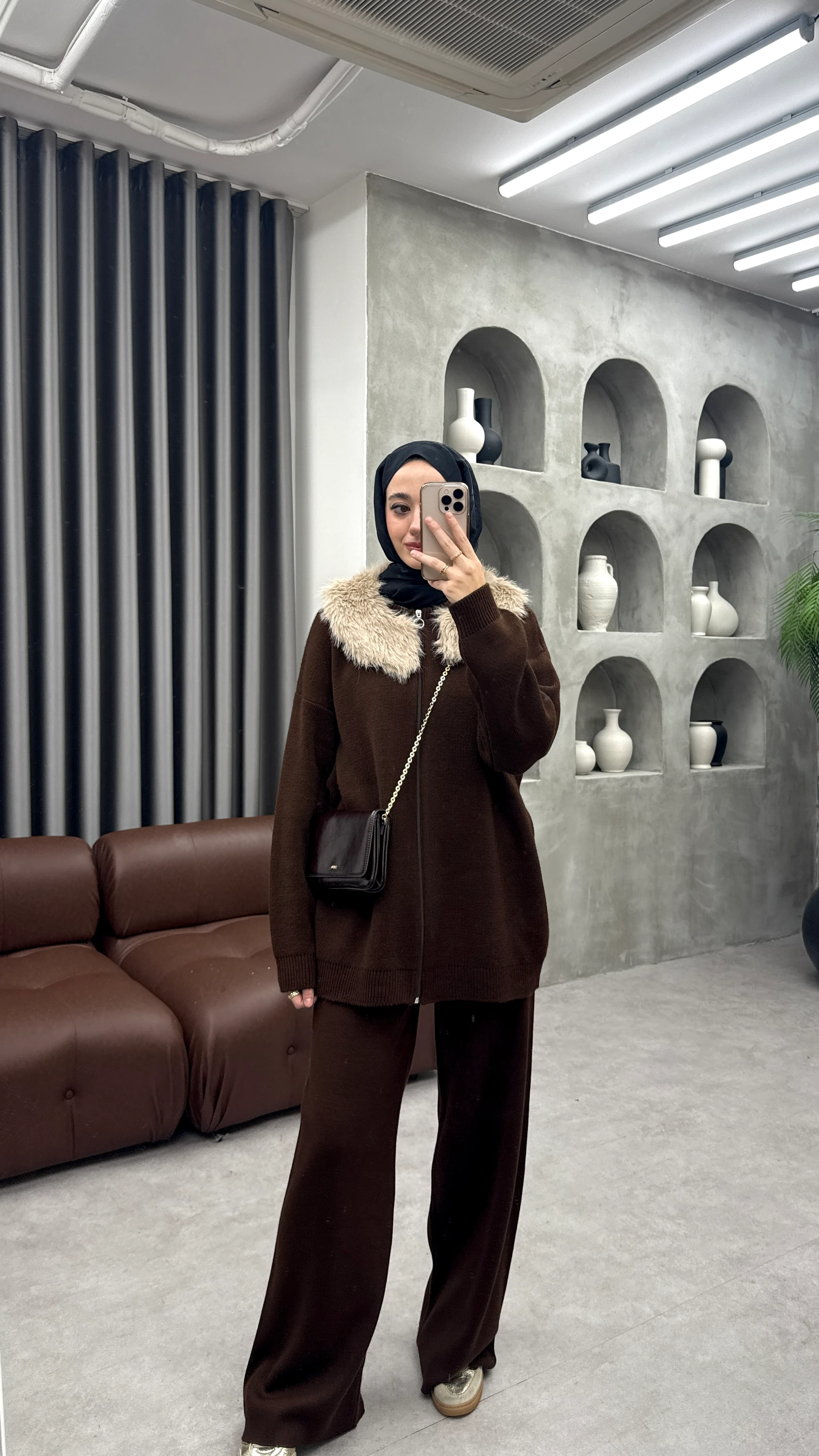 Loli Kürklü Triko Takım