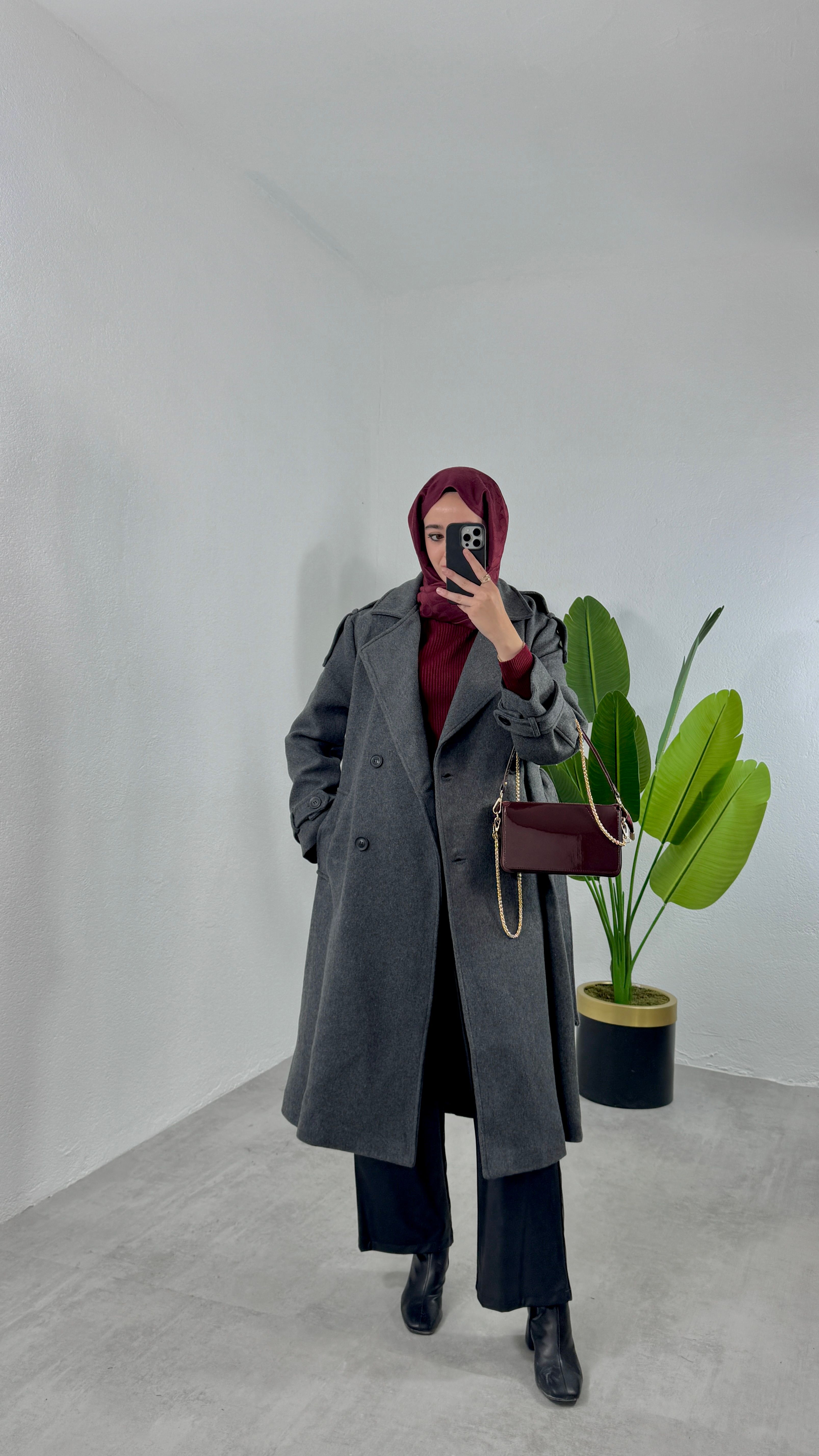 Massimo Oversize Kaban - Antrasit