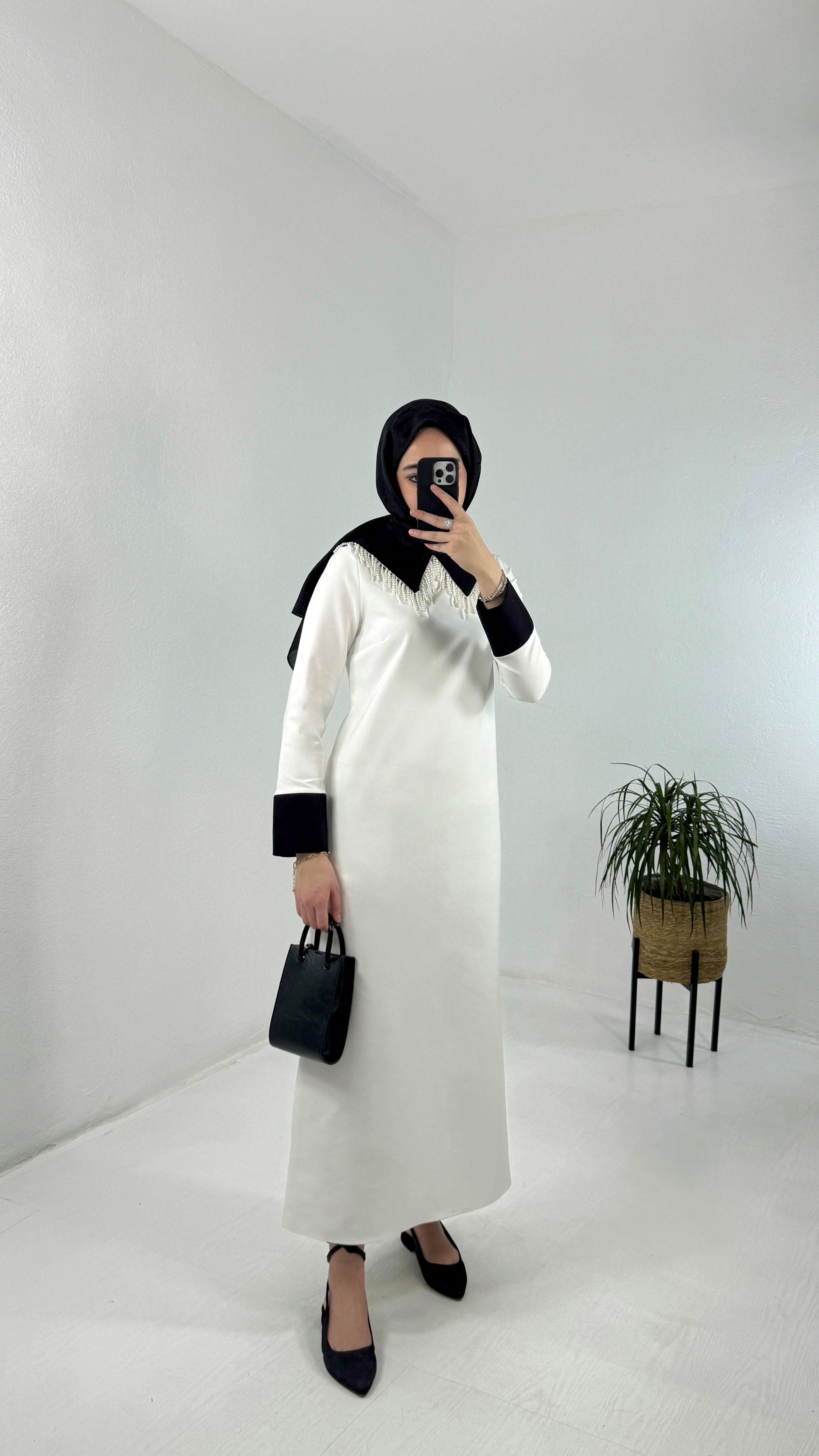 Lady İncili Elbise