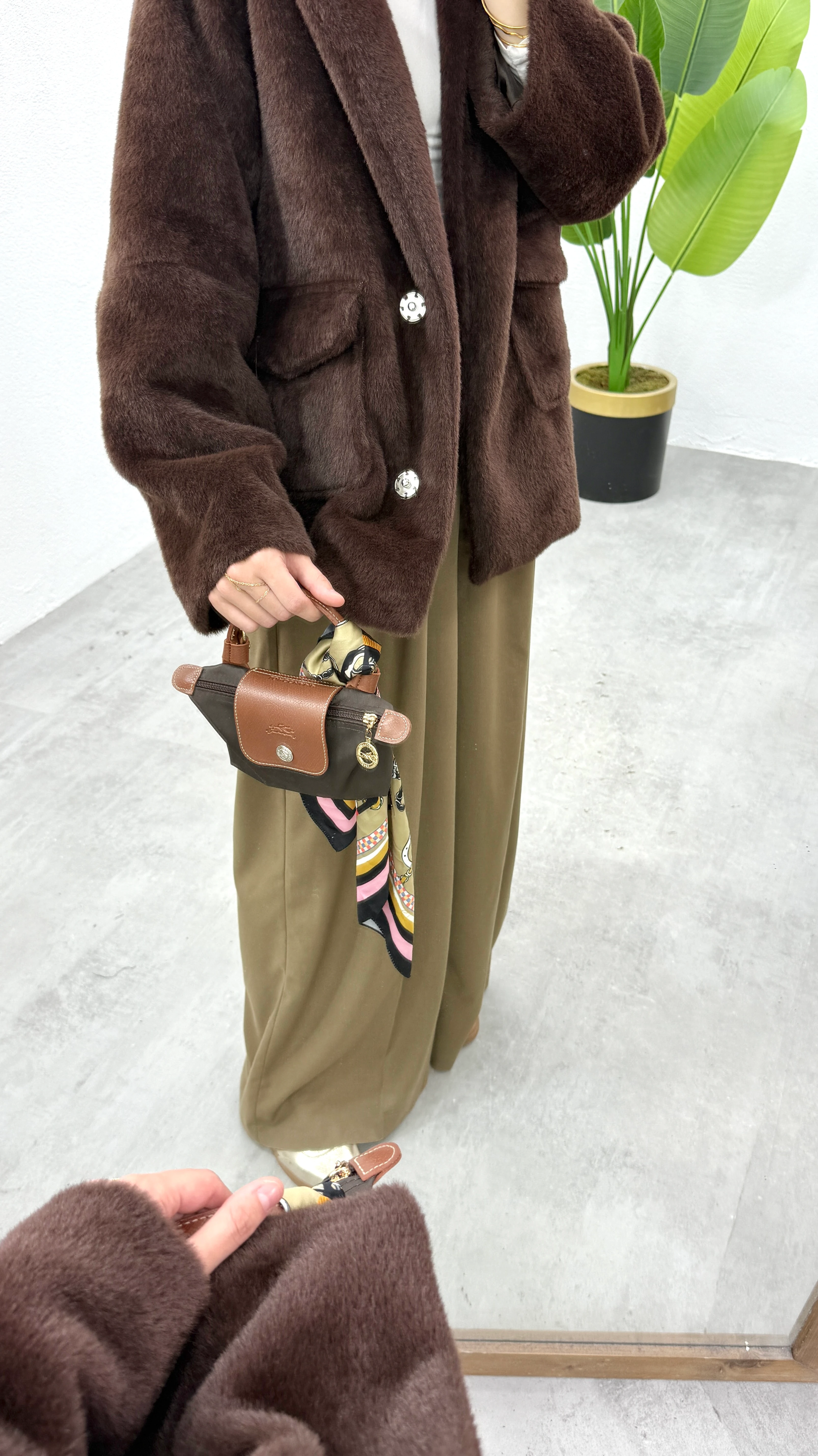 Roma Premium Kürk - Kahve