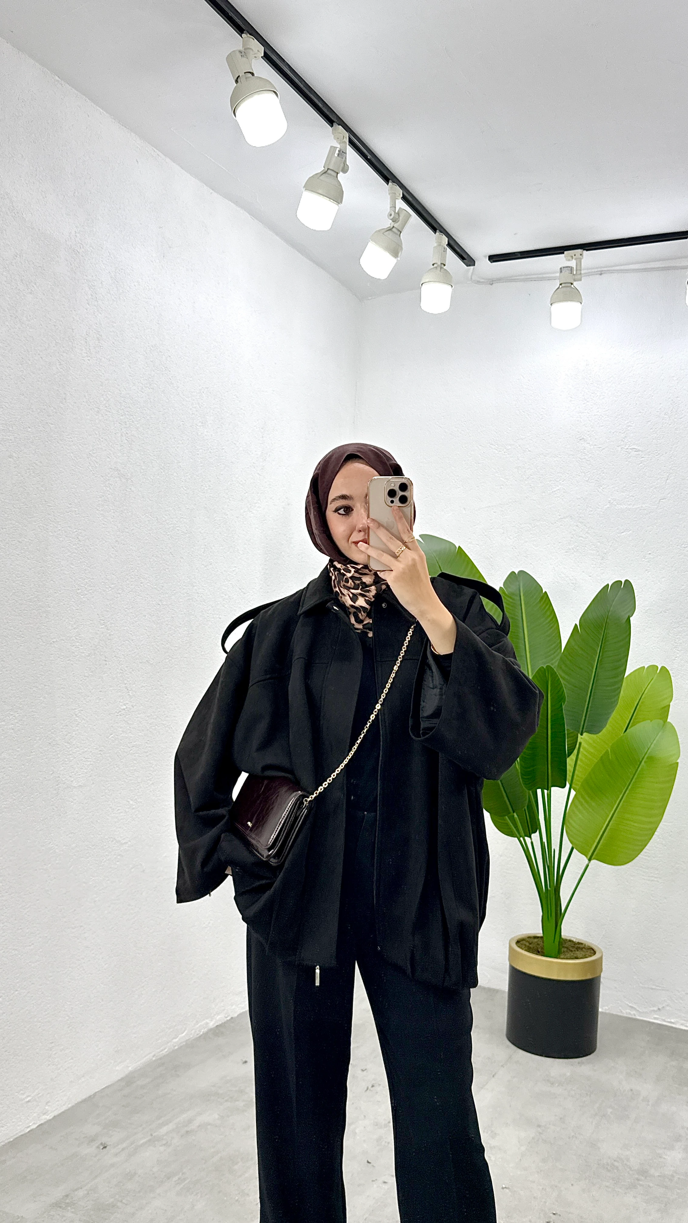 Bomber Süet Ceket - Siyah