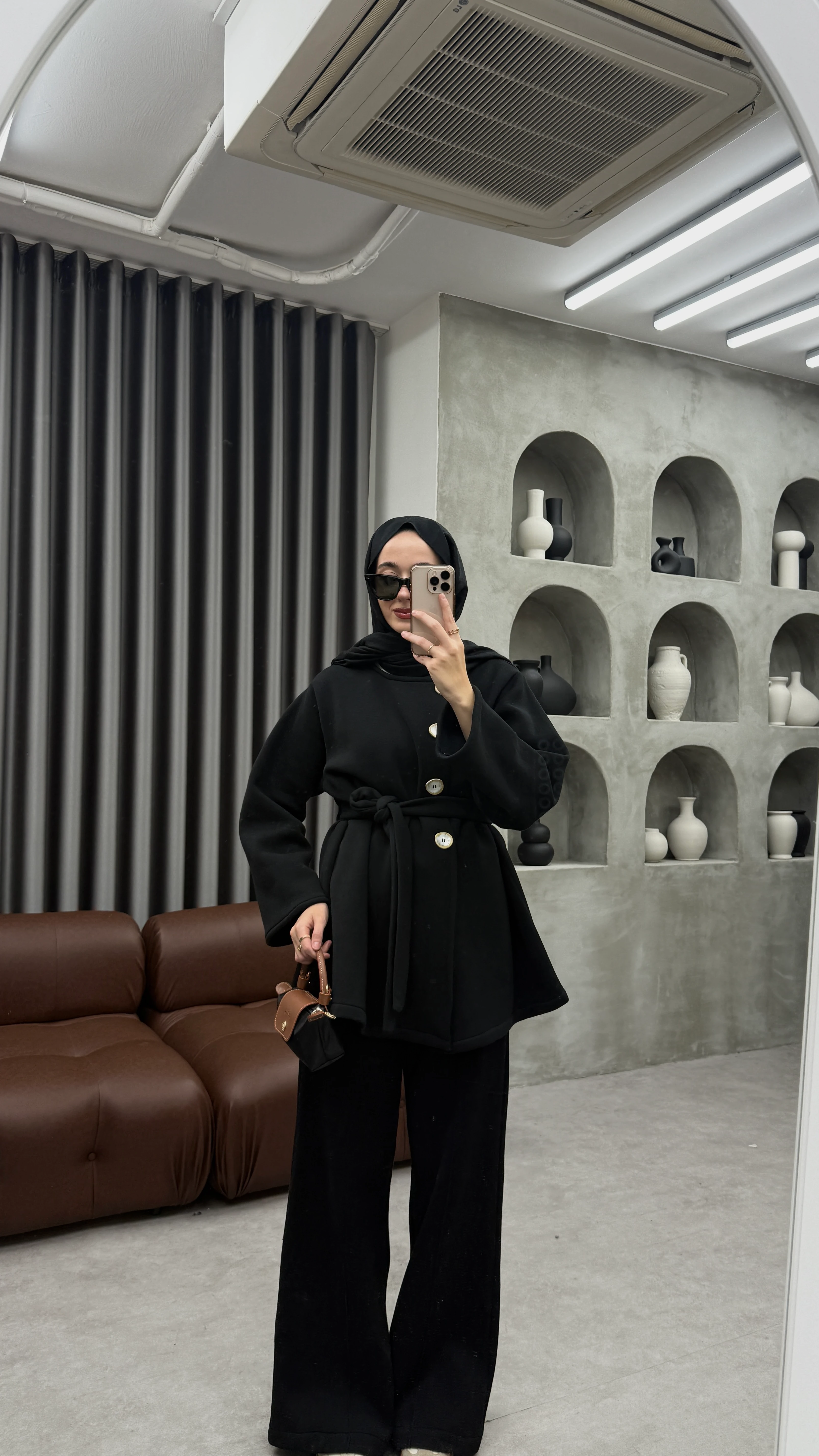 Oslo Şardonlu Takım - Siyah