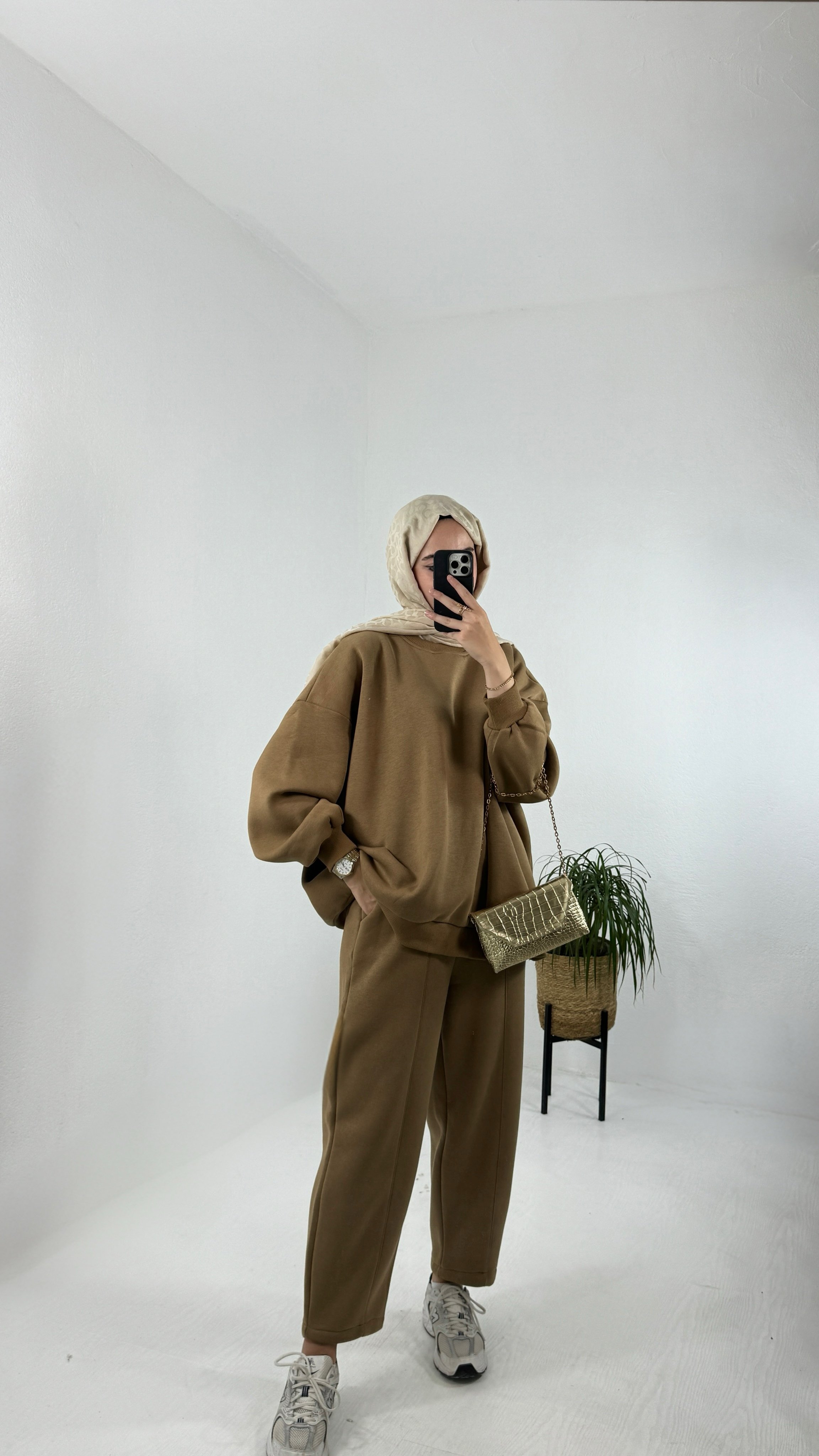 Şardonlu Sweat Takım 