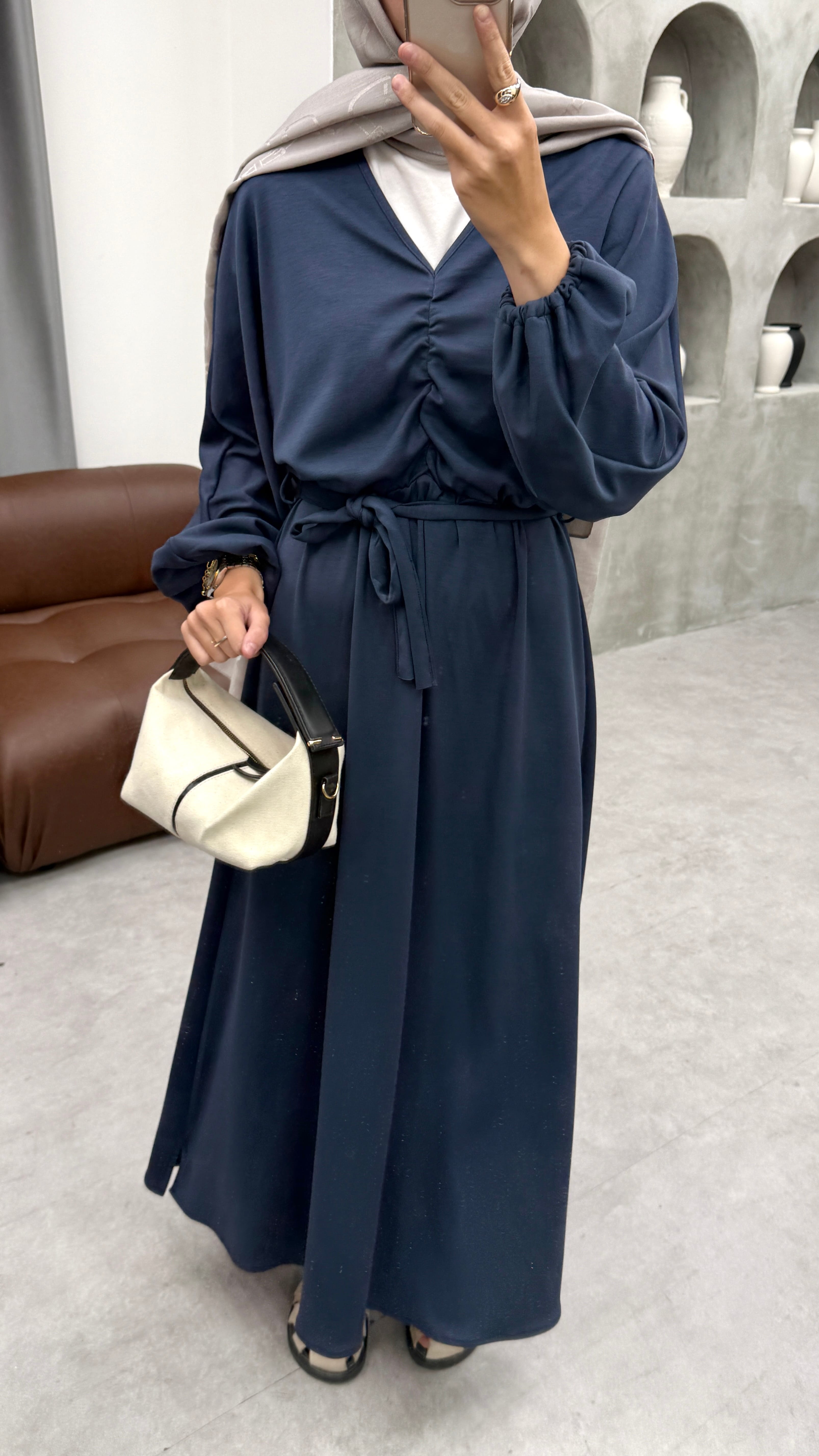 Oysh Oversize Elbise - Antrasit