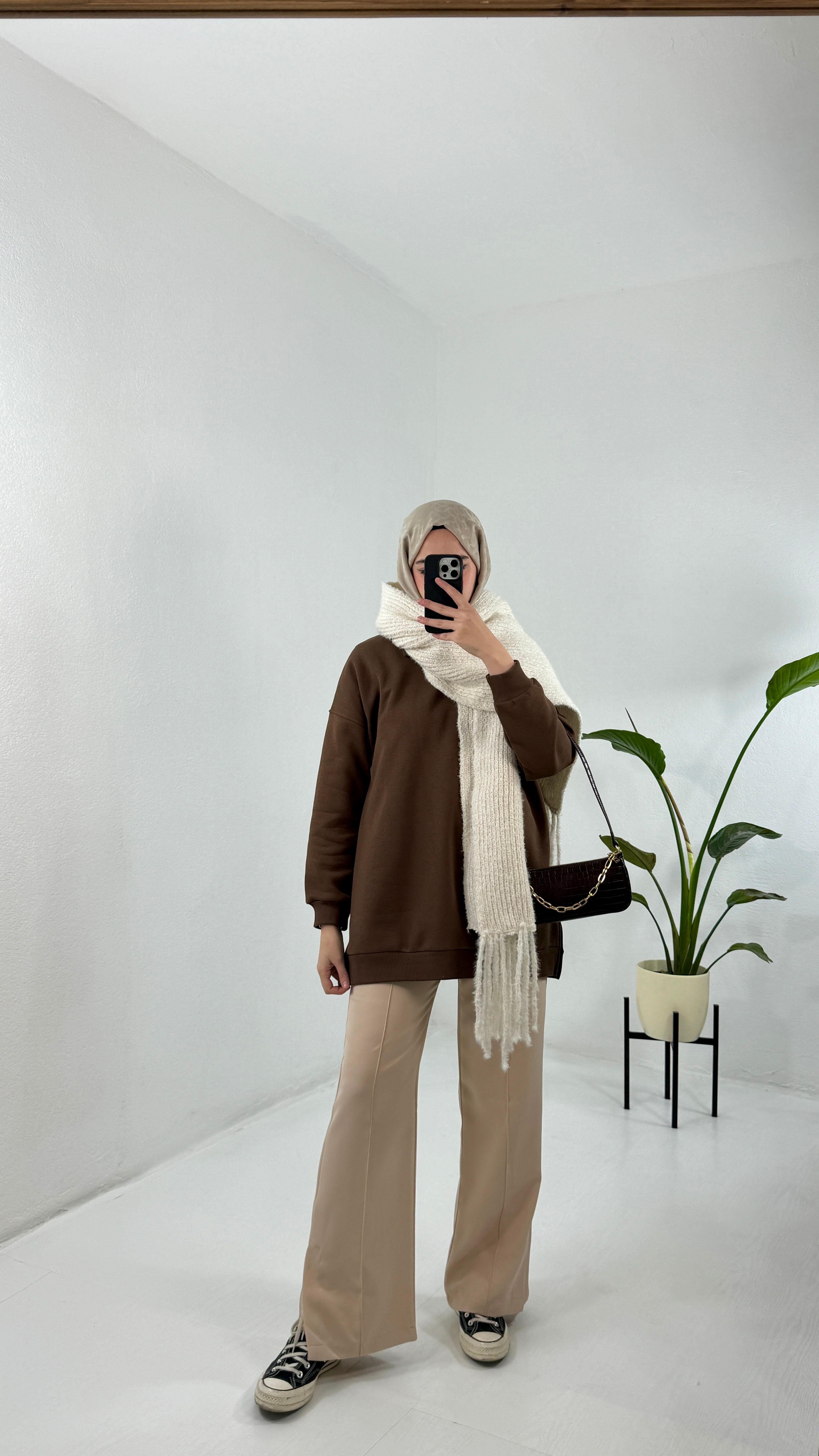 Polo Sweat - Kahve