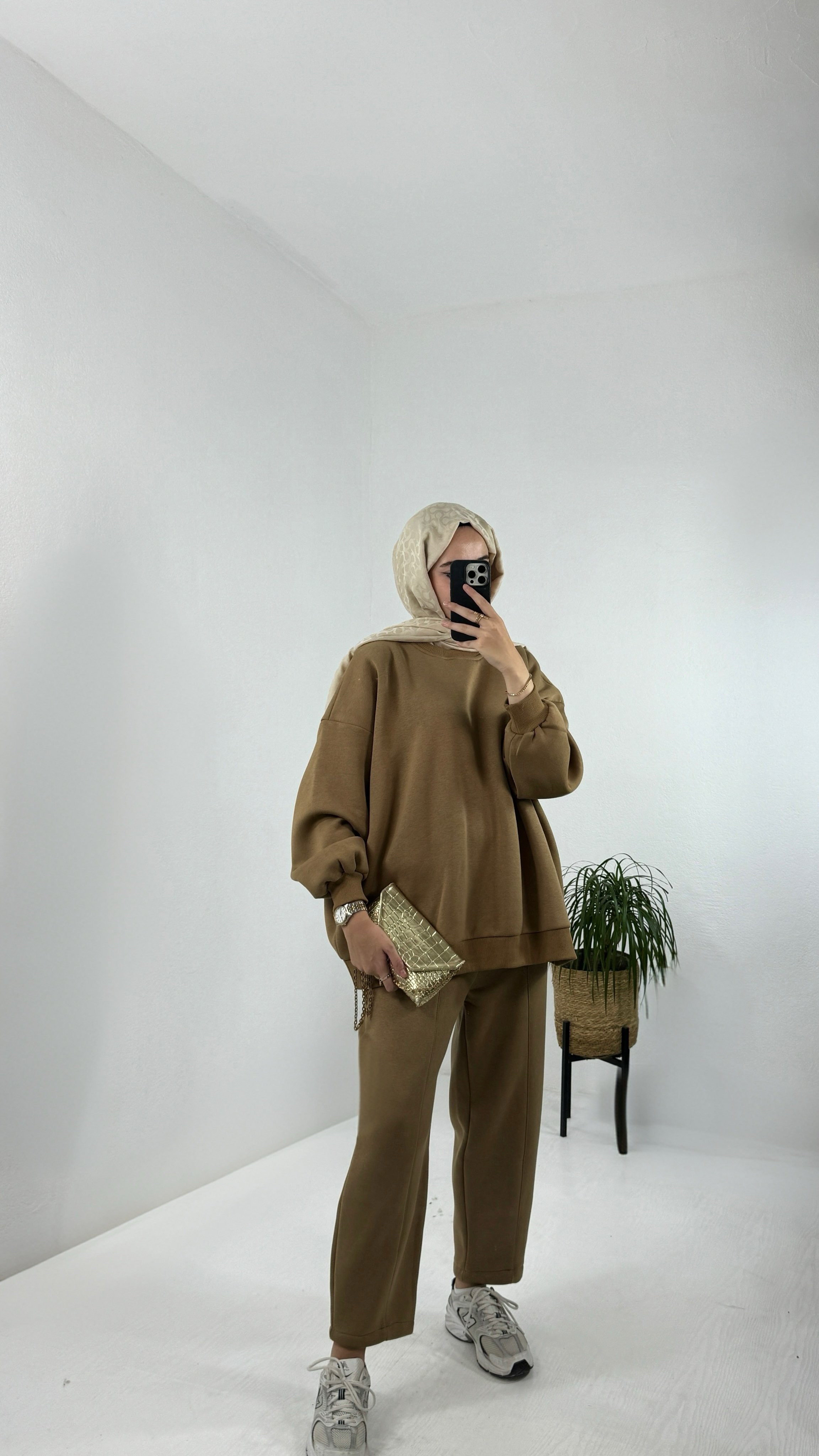 Şardonlu Sweat Takım 