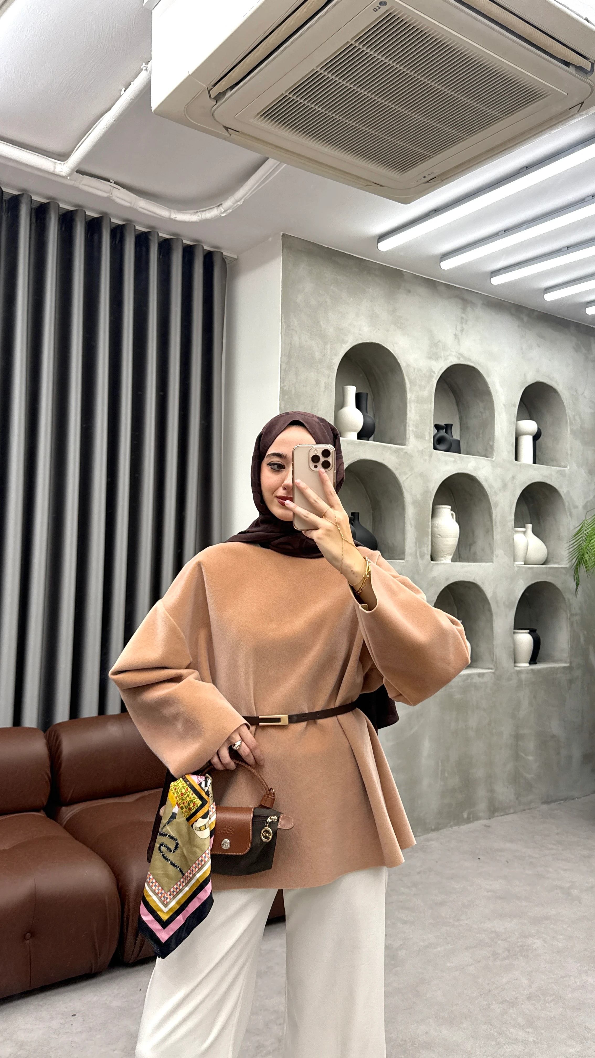 Qua Tay Tüylü Kazak - Camel