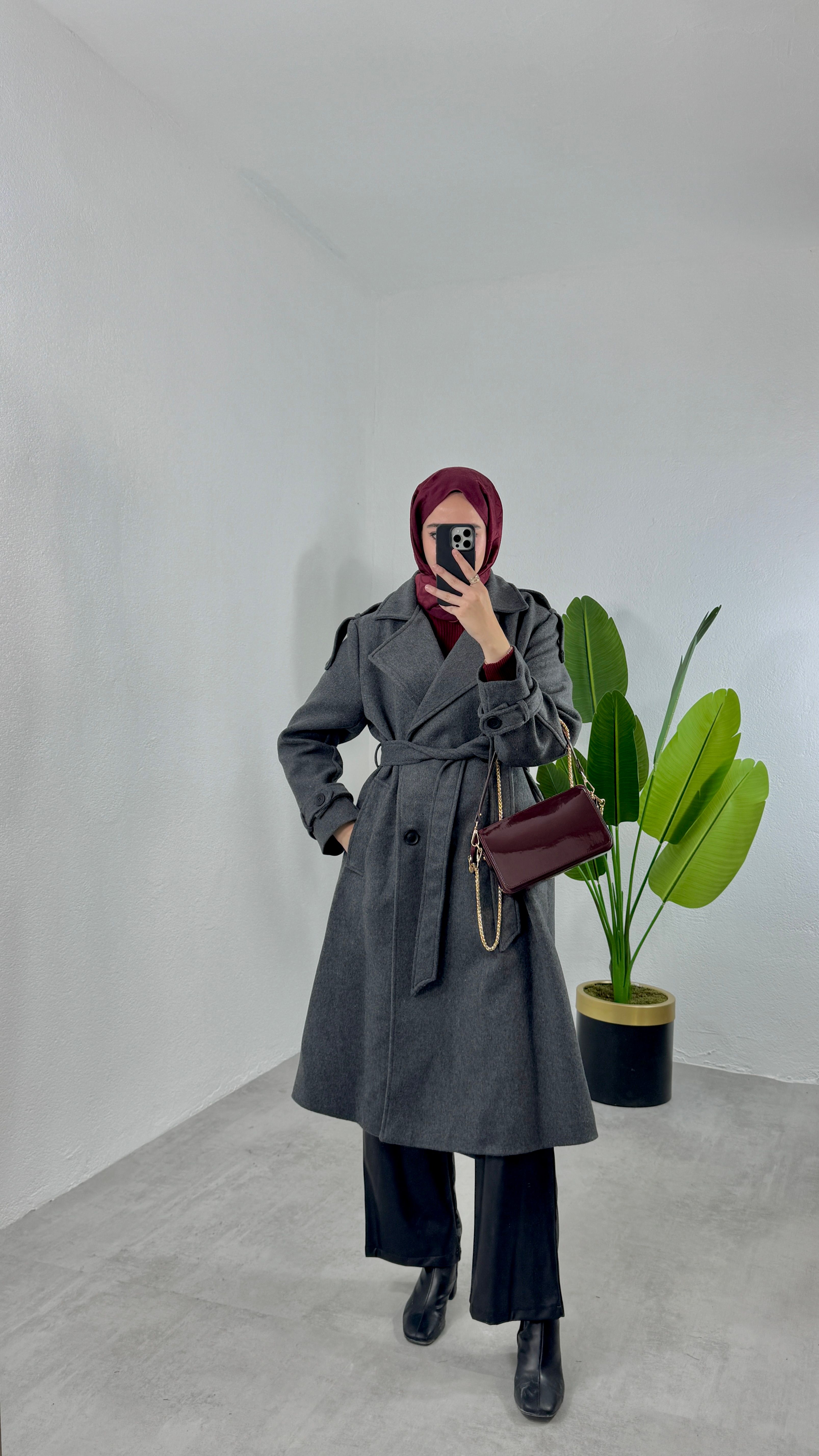 Massimo Oversize Kaban - Antrasit