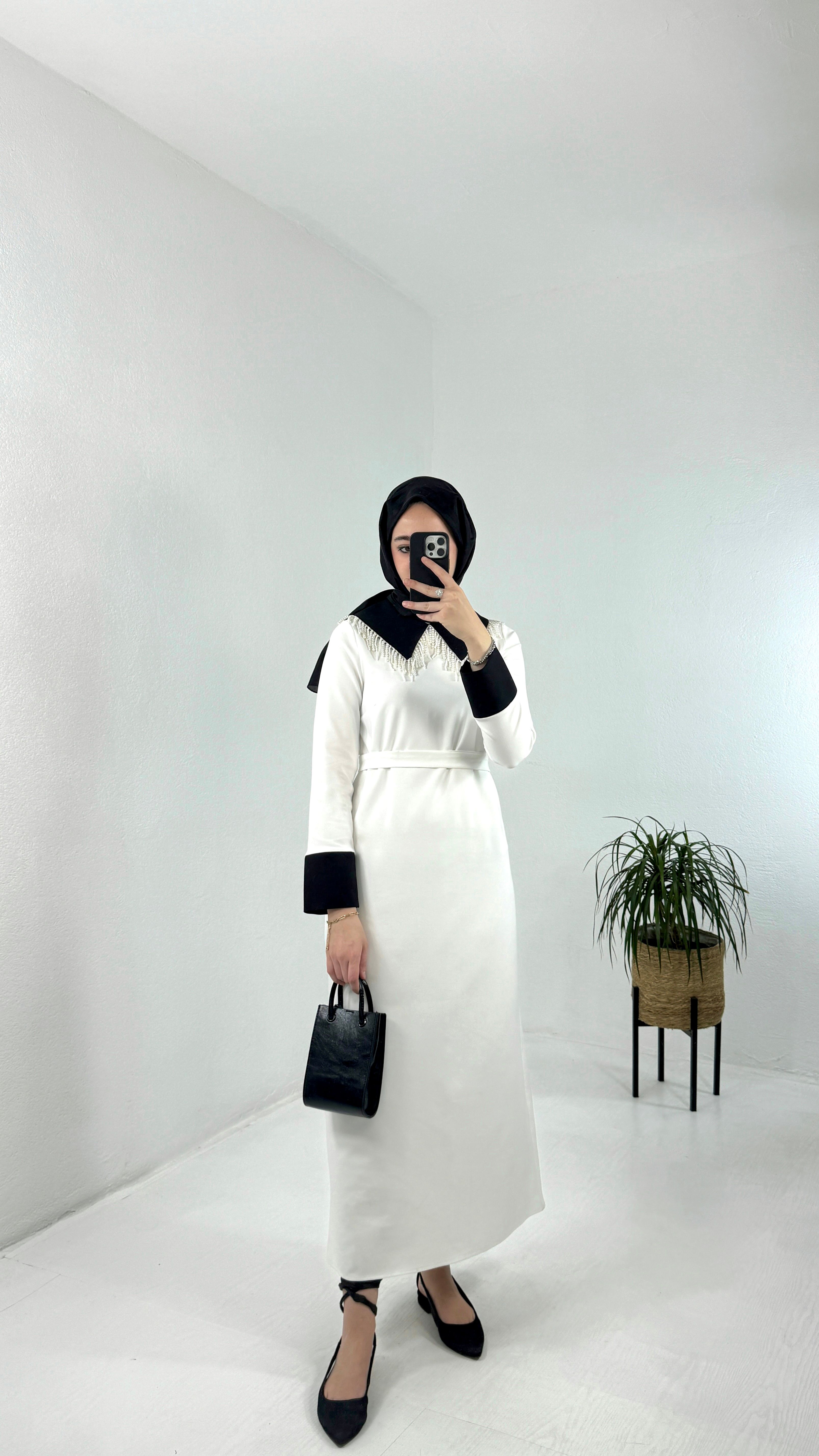 Lady İncili Elbise