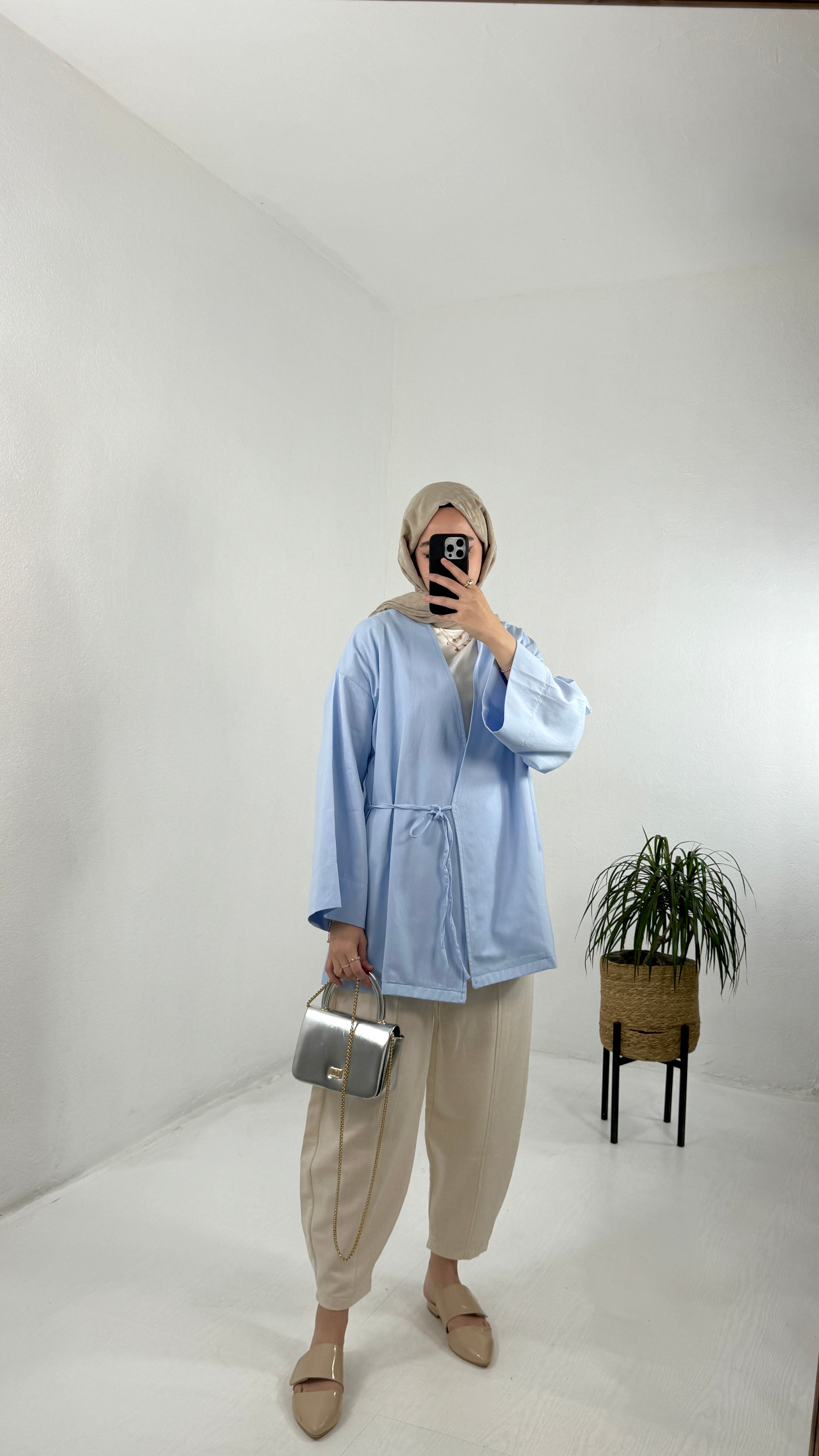 Gabardin Kimono - Bebe Mavisi