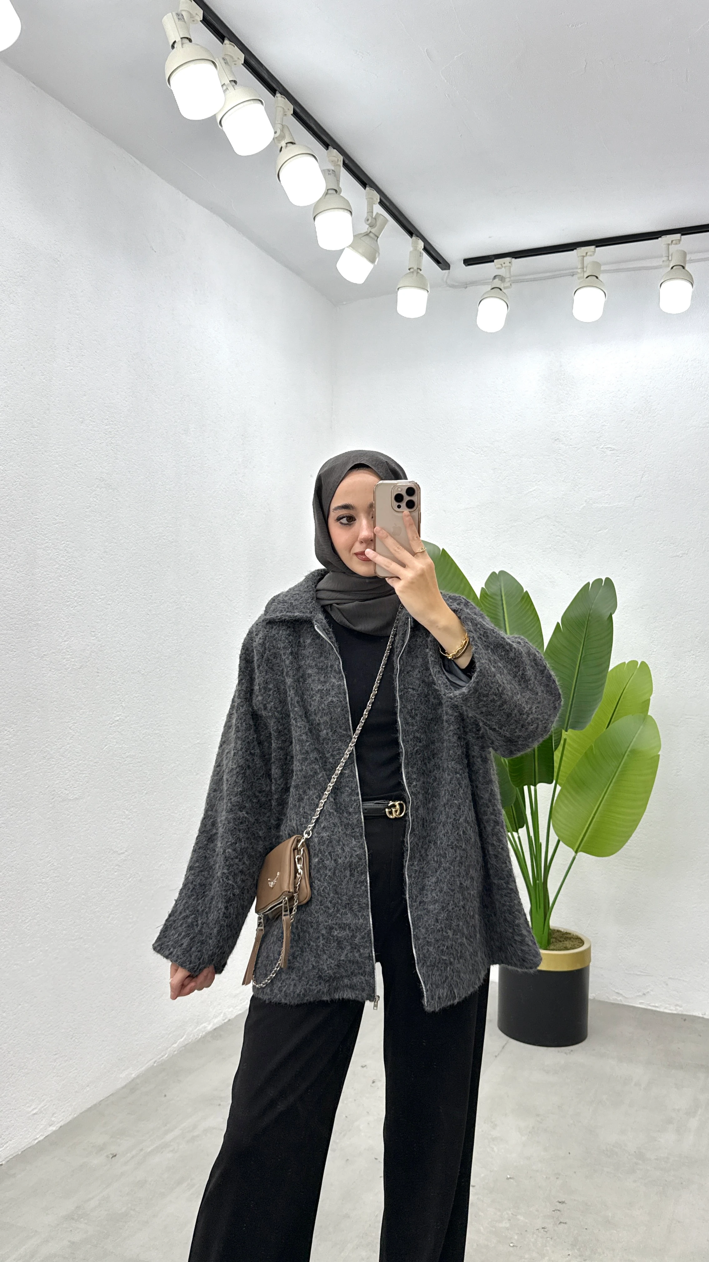 Kai Fermuarlı Ceket