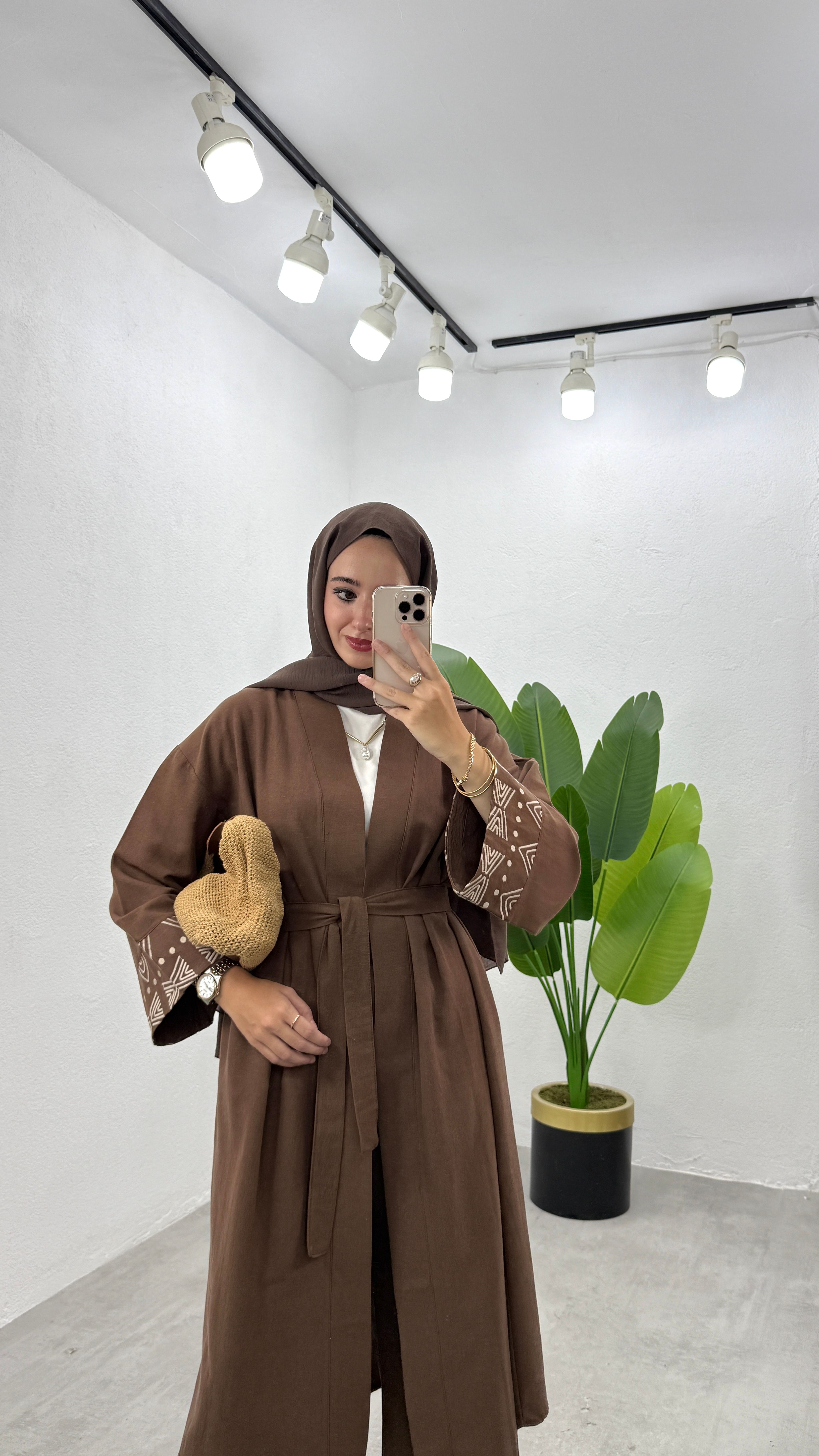 Nakışlı Kimono Takım
