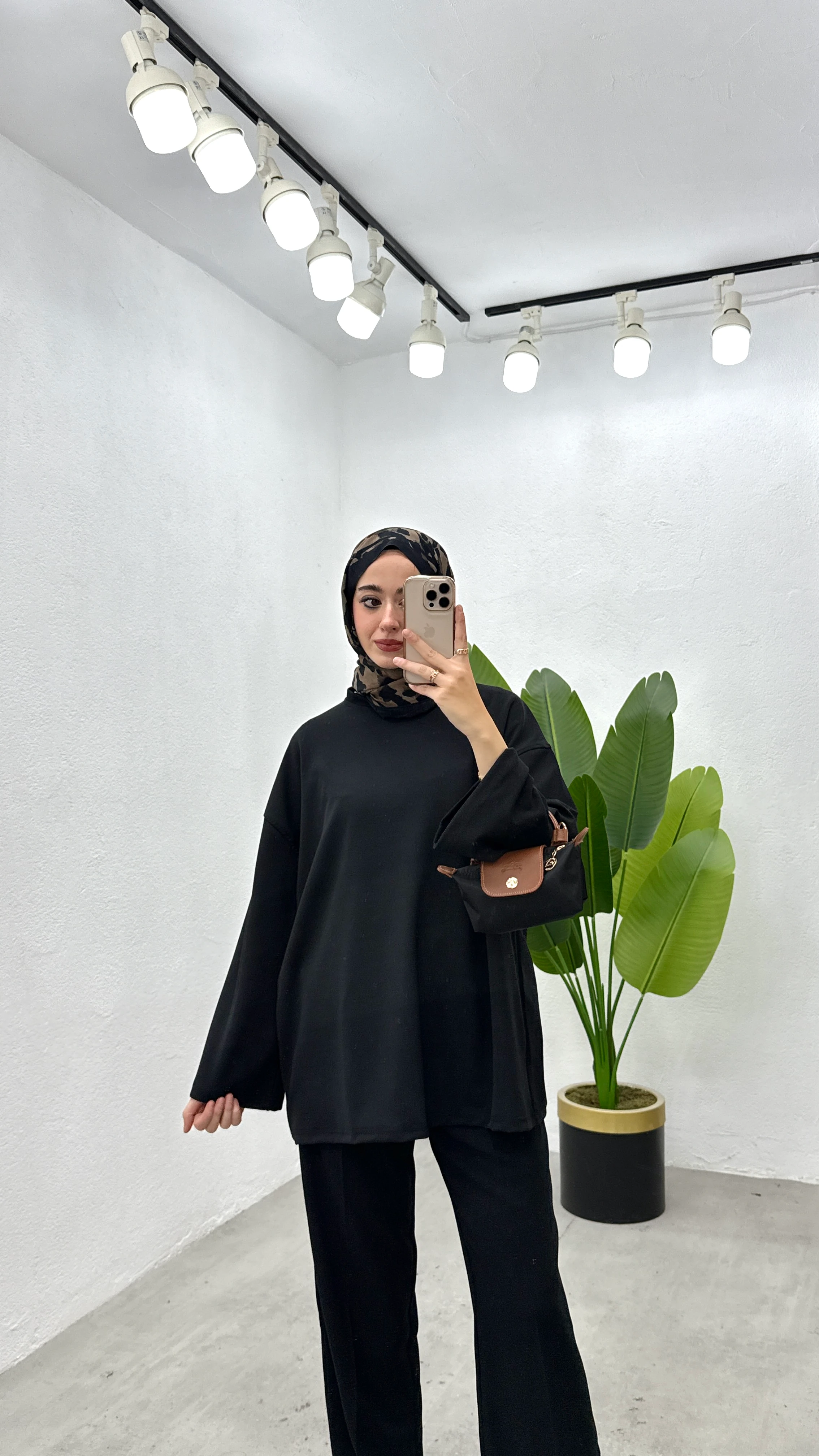 Basic Sweatshirt - Siyah