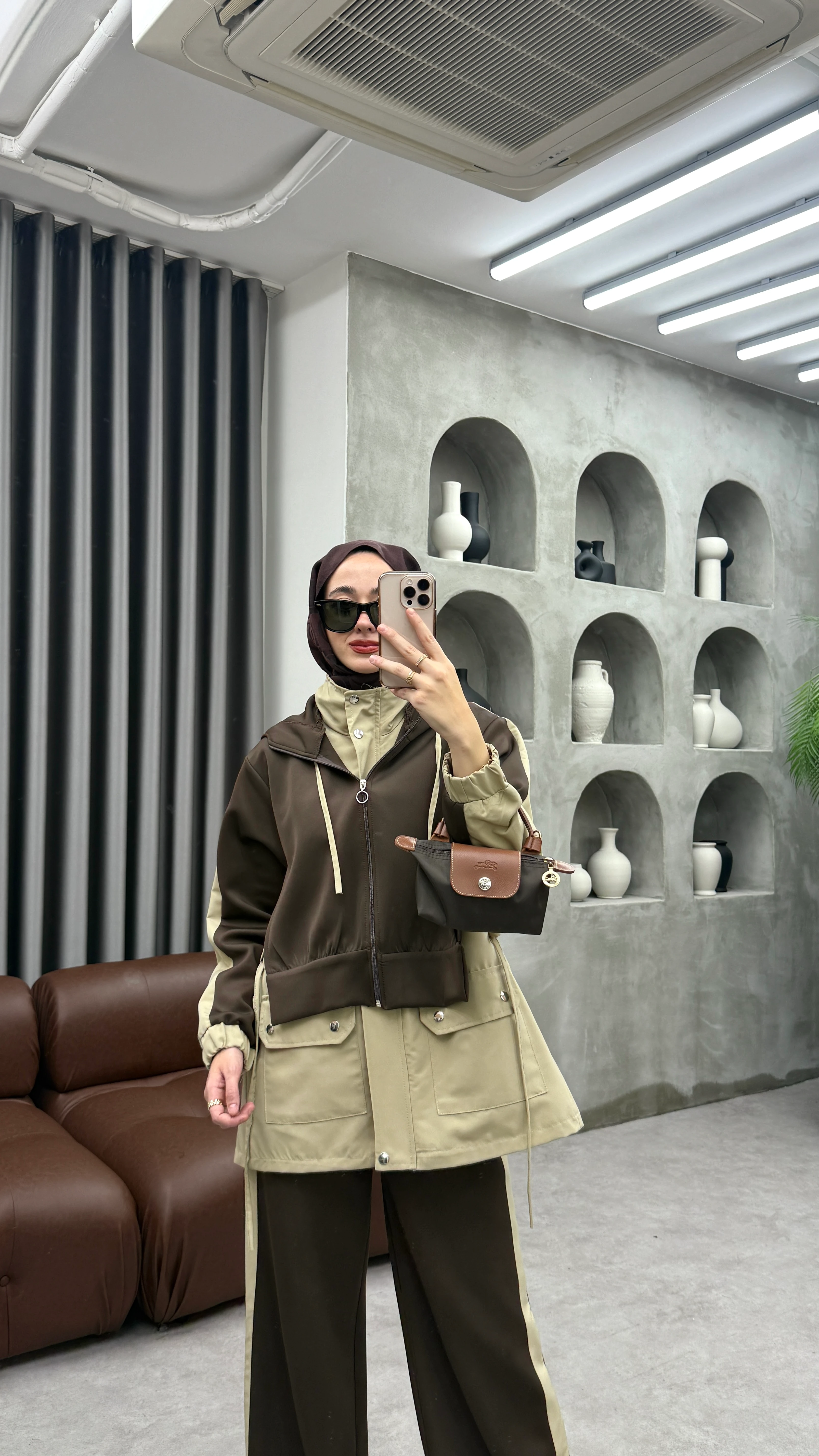 Premium Scuba İkili Takım - Kahverengi