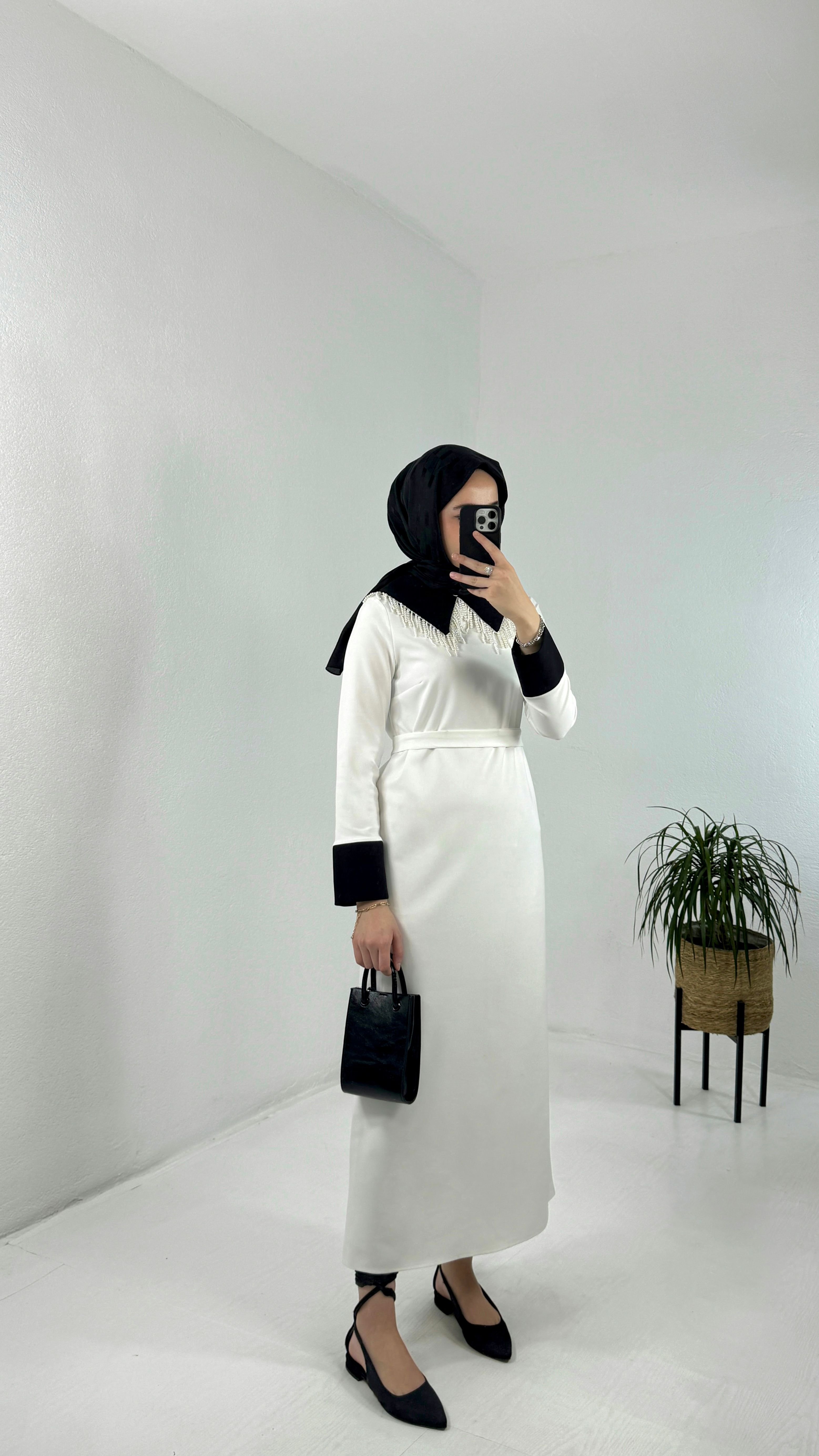 Lady İncili Elbise