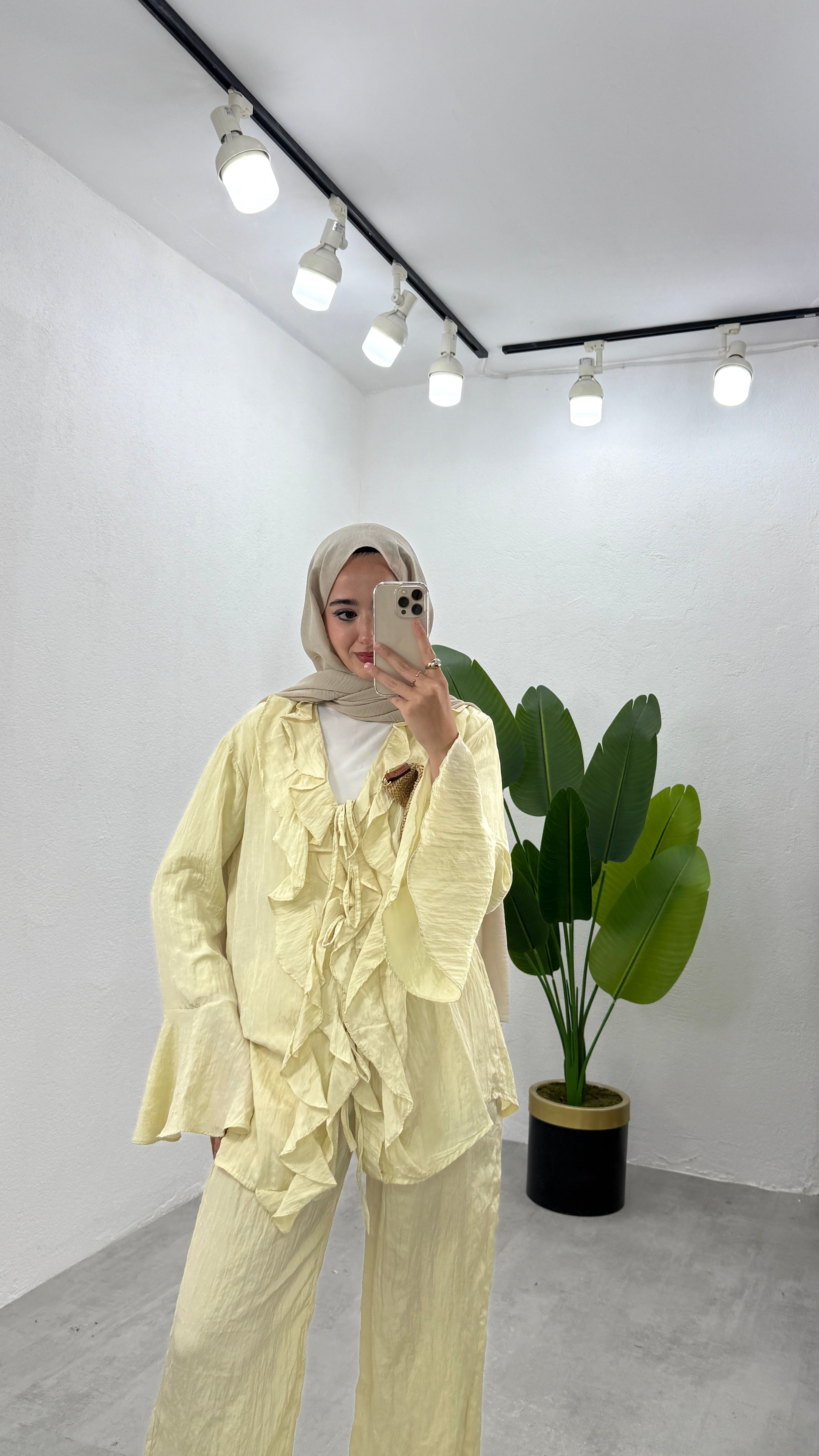 Fırfır Kimono Takım