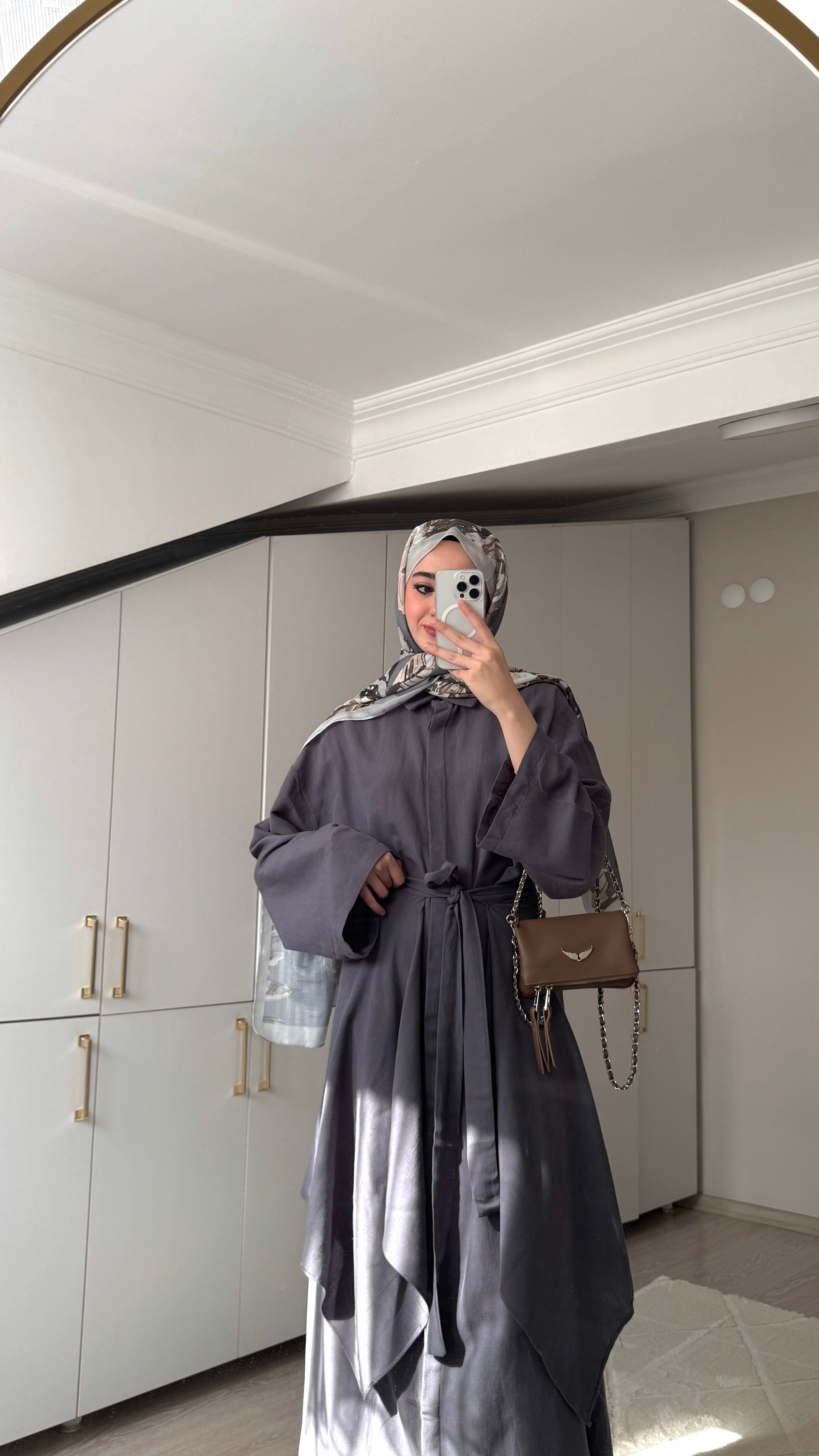 Keten Kimono Elbise