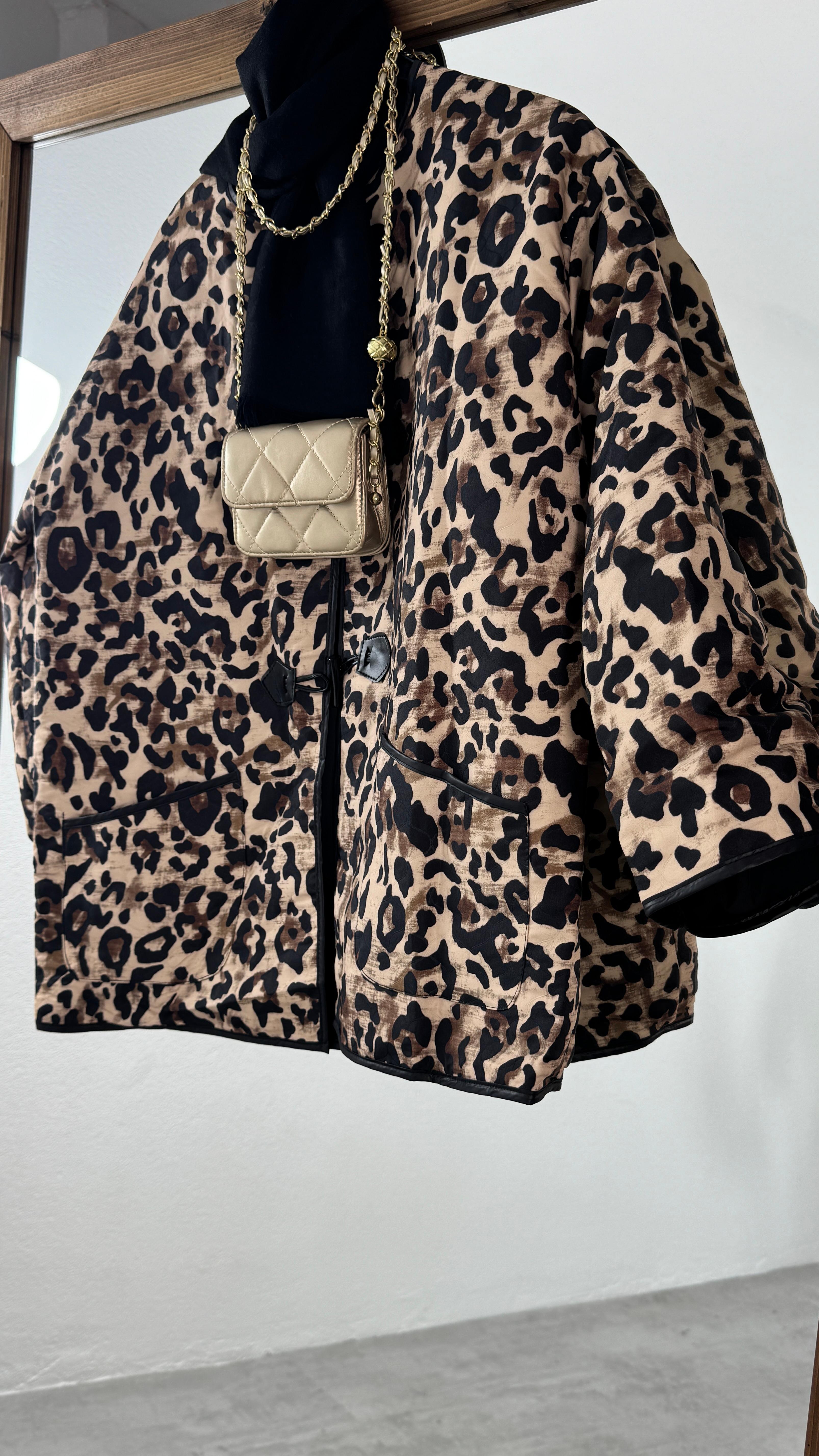 Leo Mevsimlik Ceket - leopar