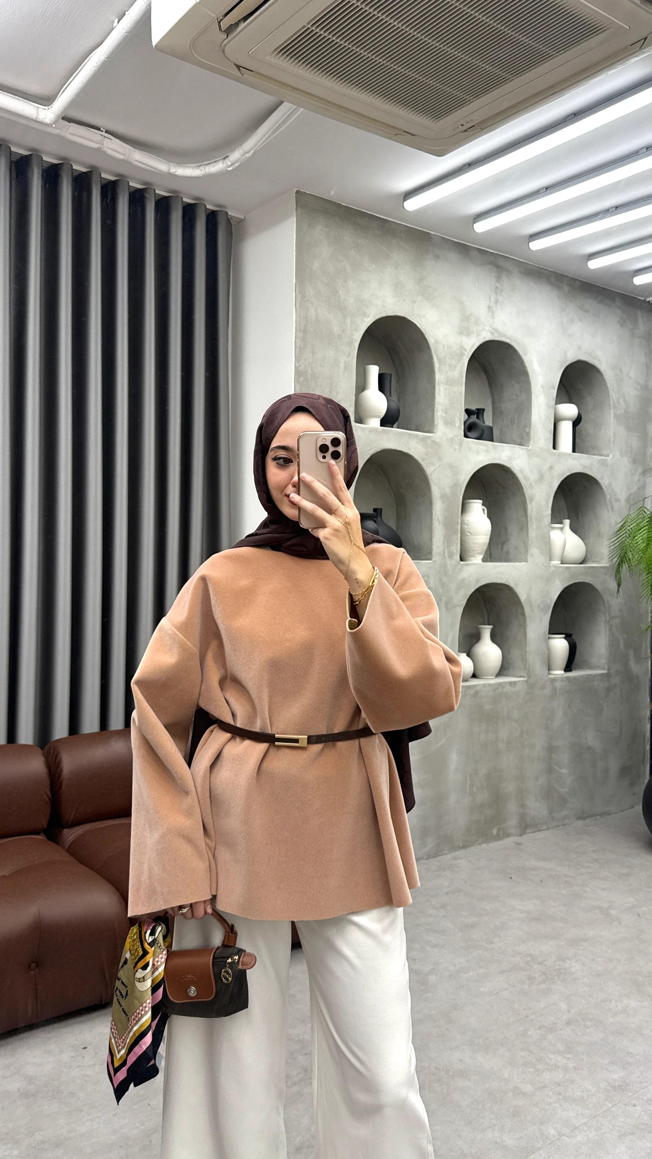 Qua Tay Tüylü Kazak - Camel