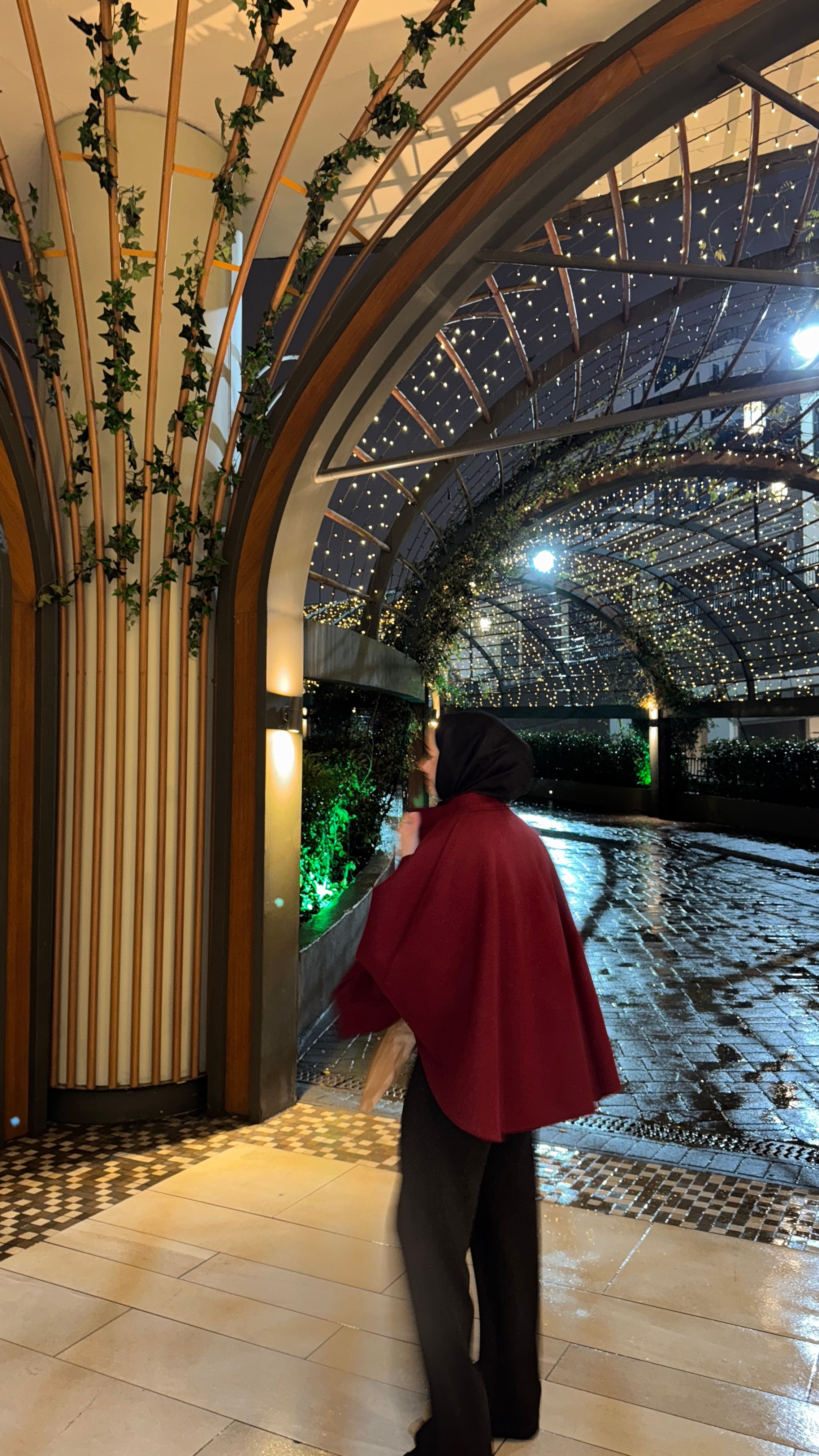 Kemerli Kaşe Panço - Bordo