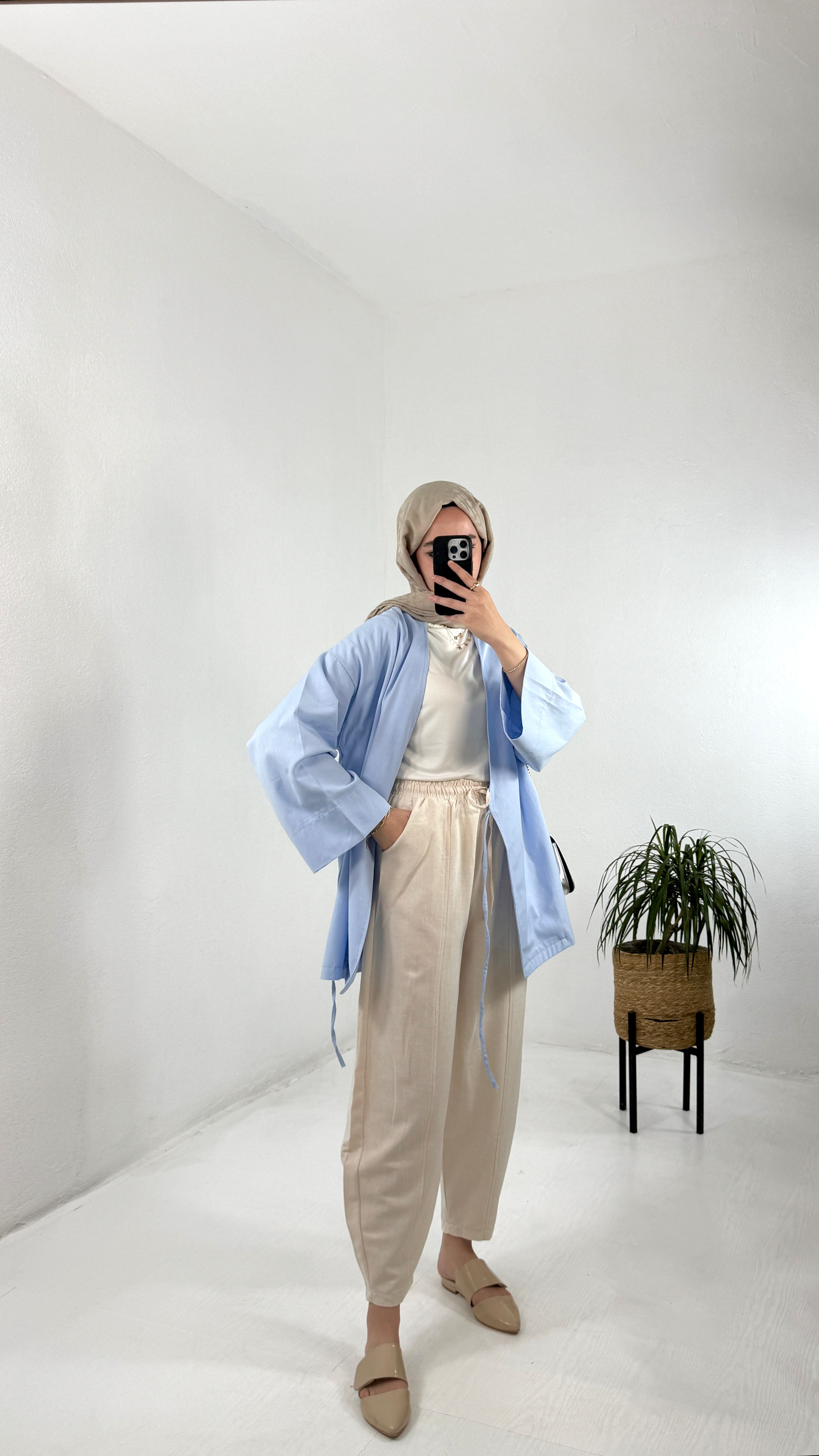 Gabardin Kimono - Bebe Mavisi