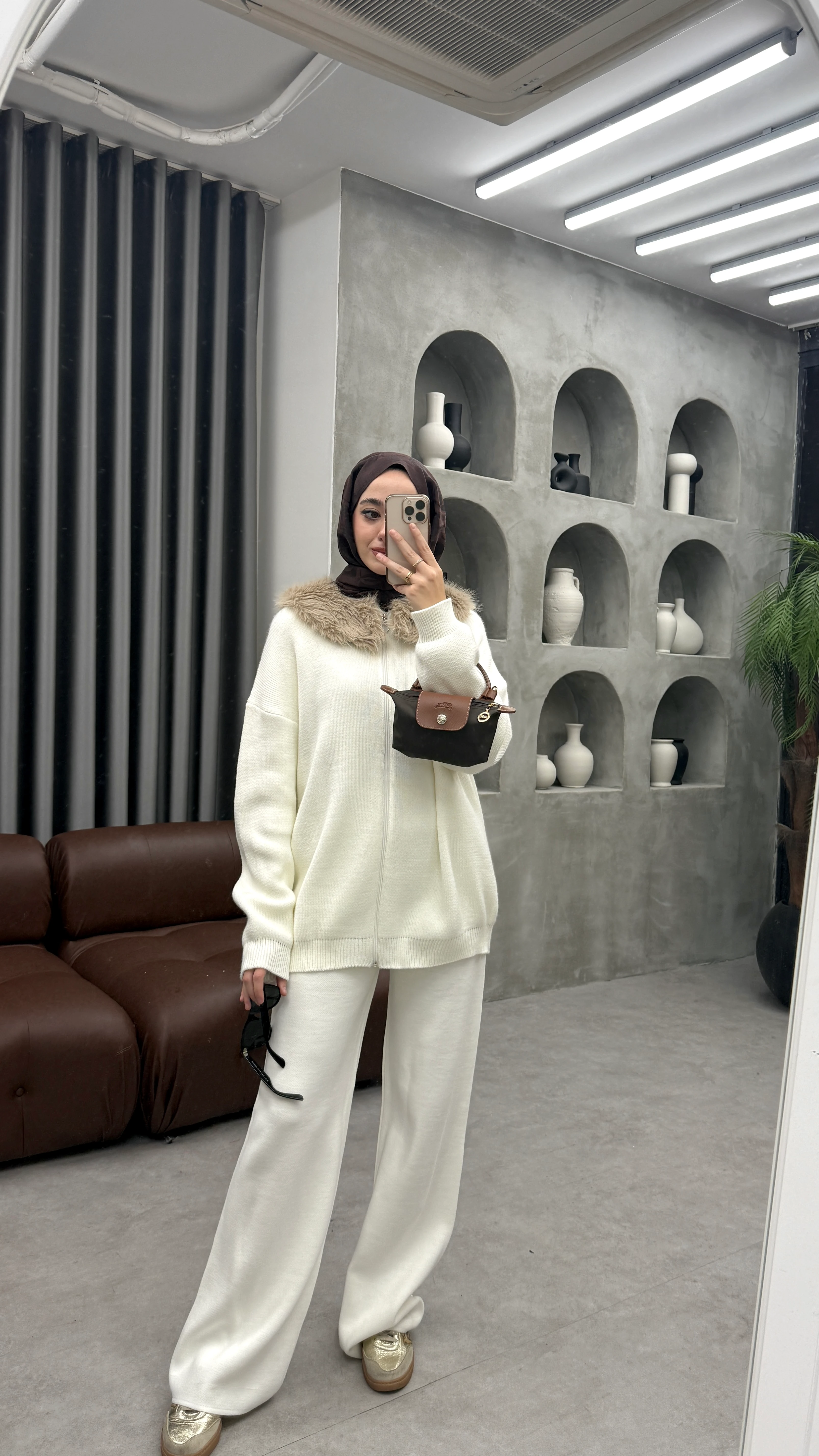 Loli Kürklü Triko Takım