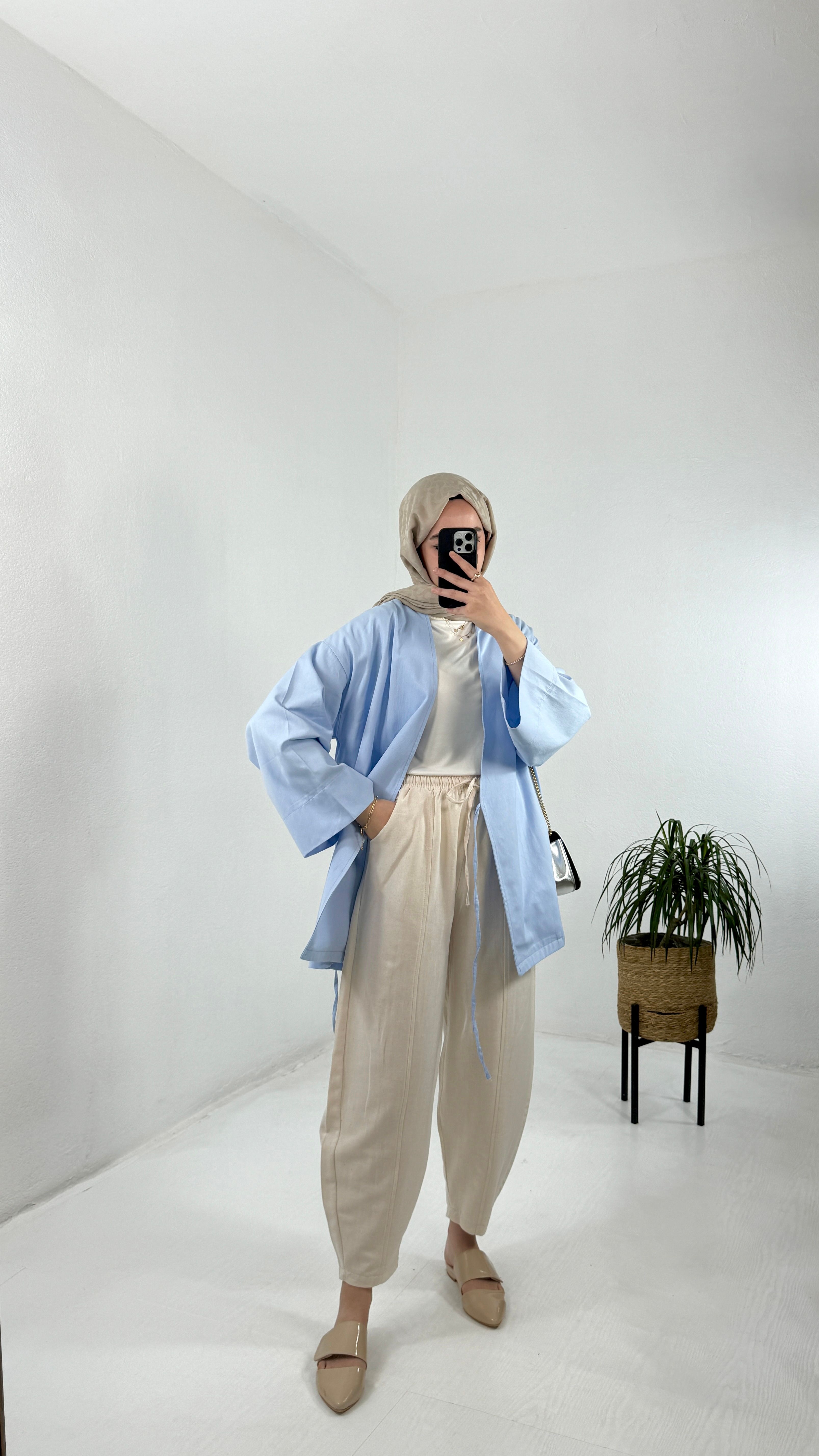 Gabardin Kimono - Bebe Mavisi