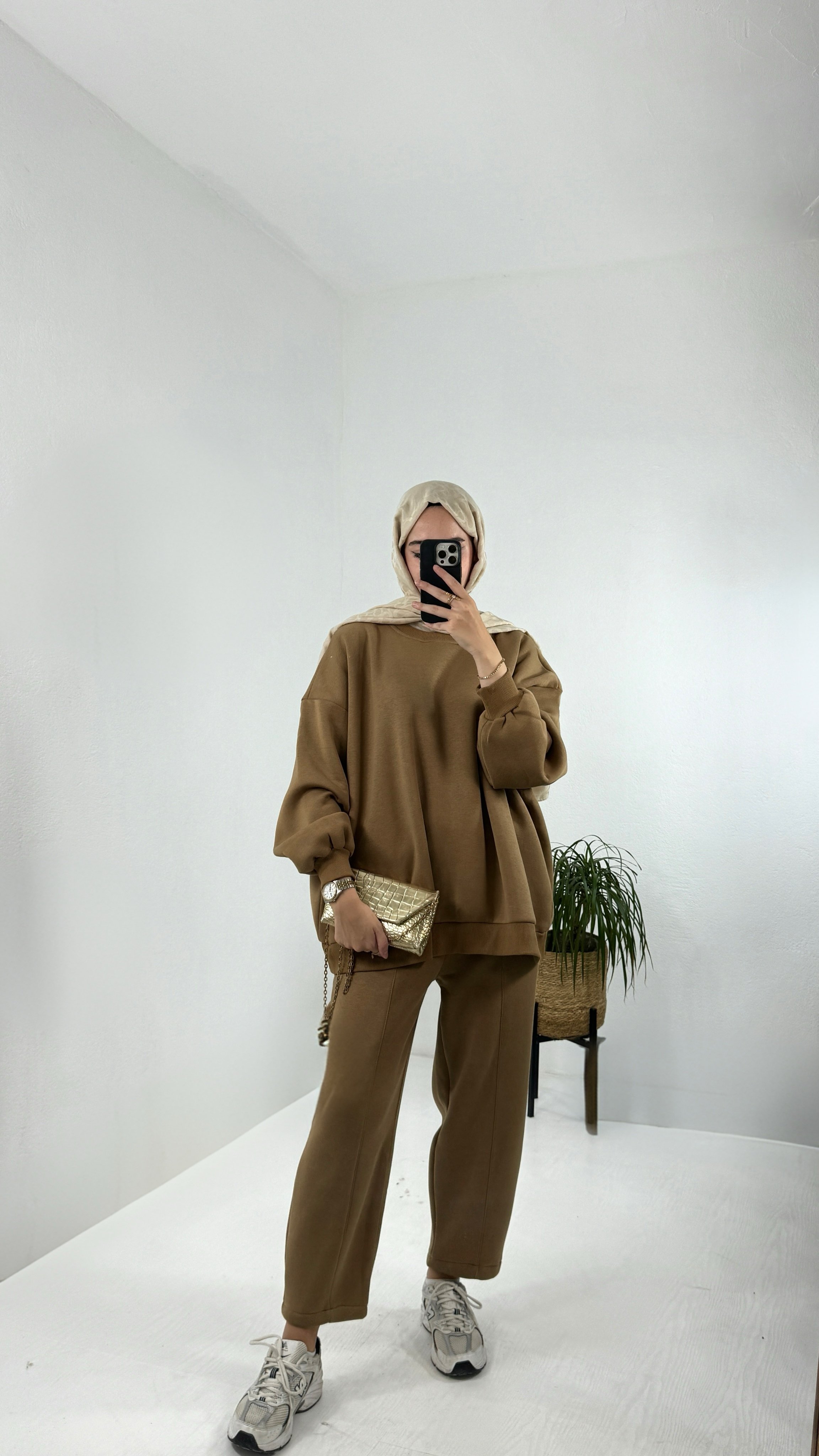 Şardonlu Sweat Takım 