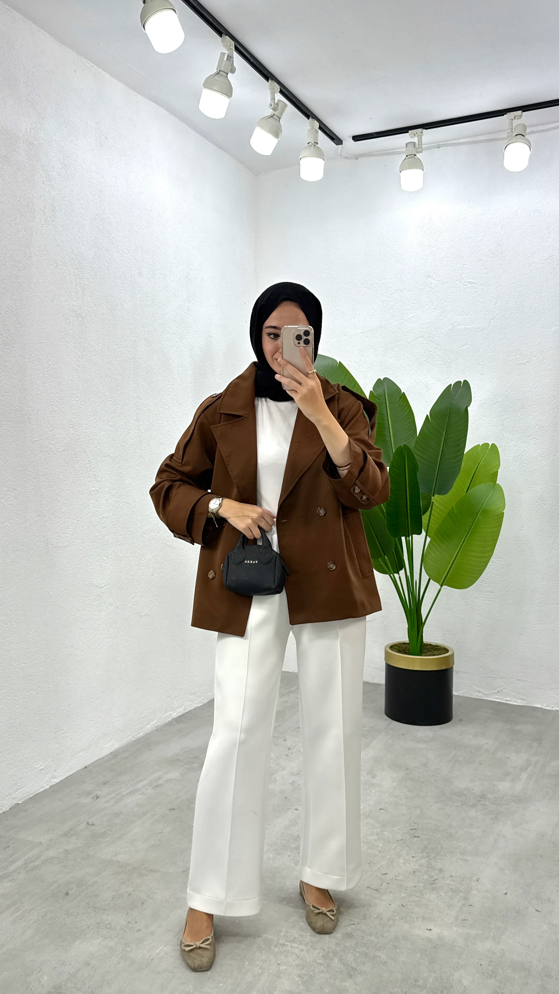 Touch Trençkot - Kahve