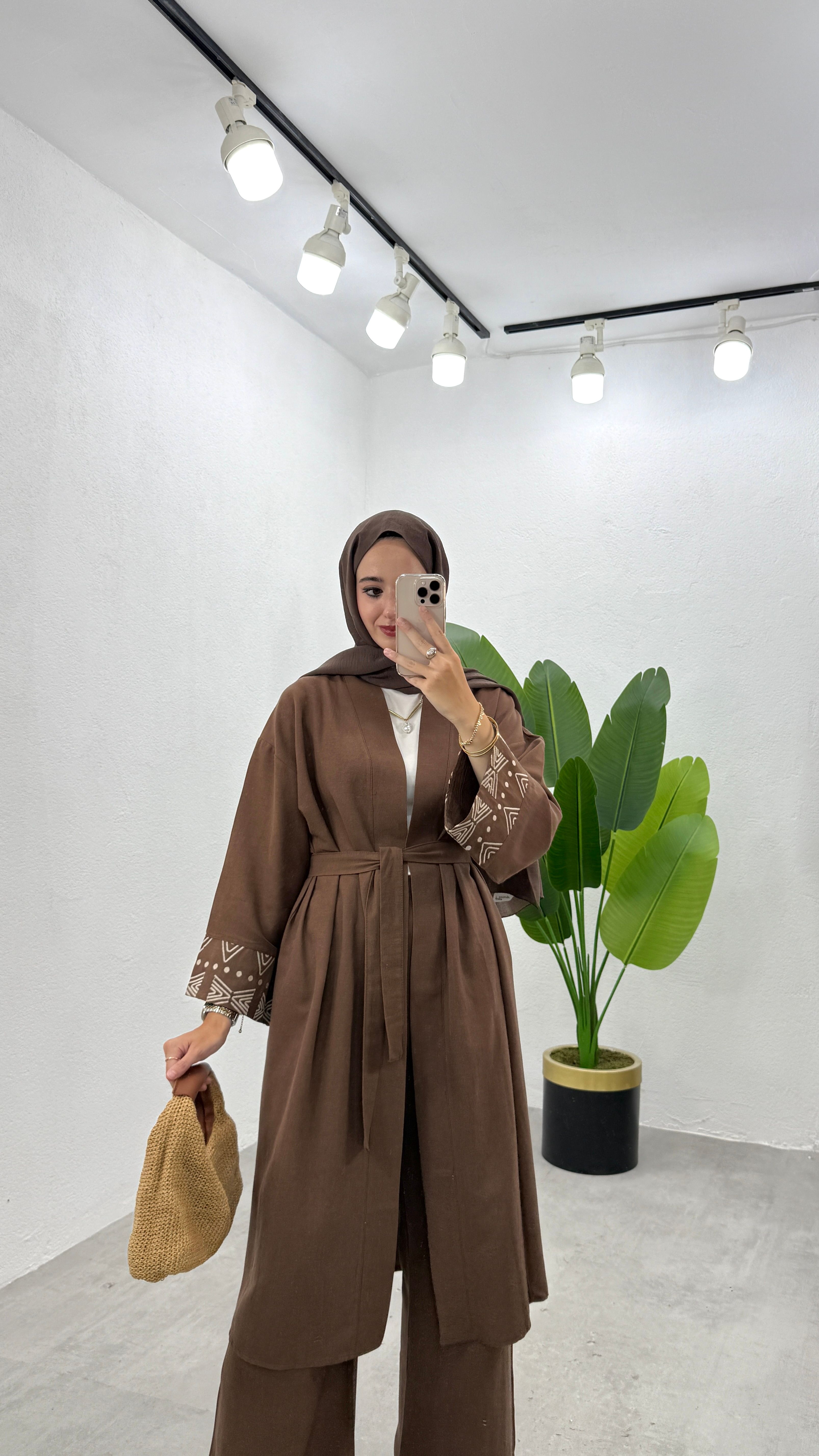 Nakışlı Kimono Takım