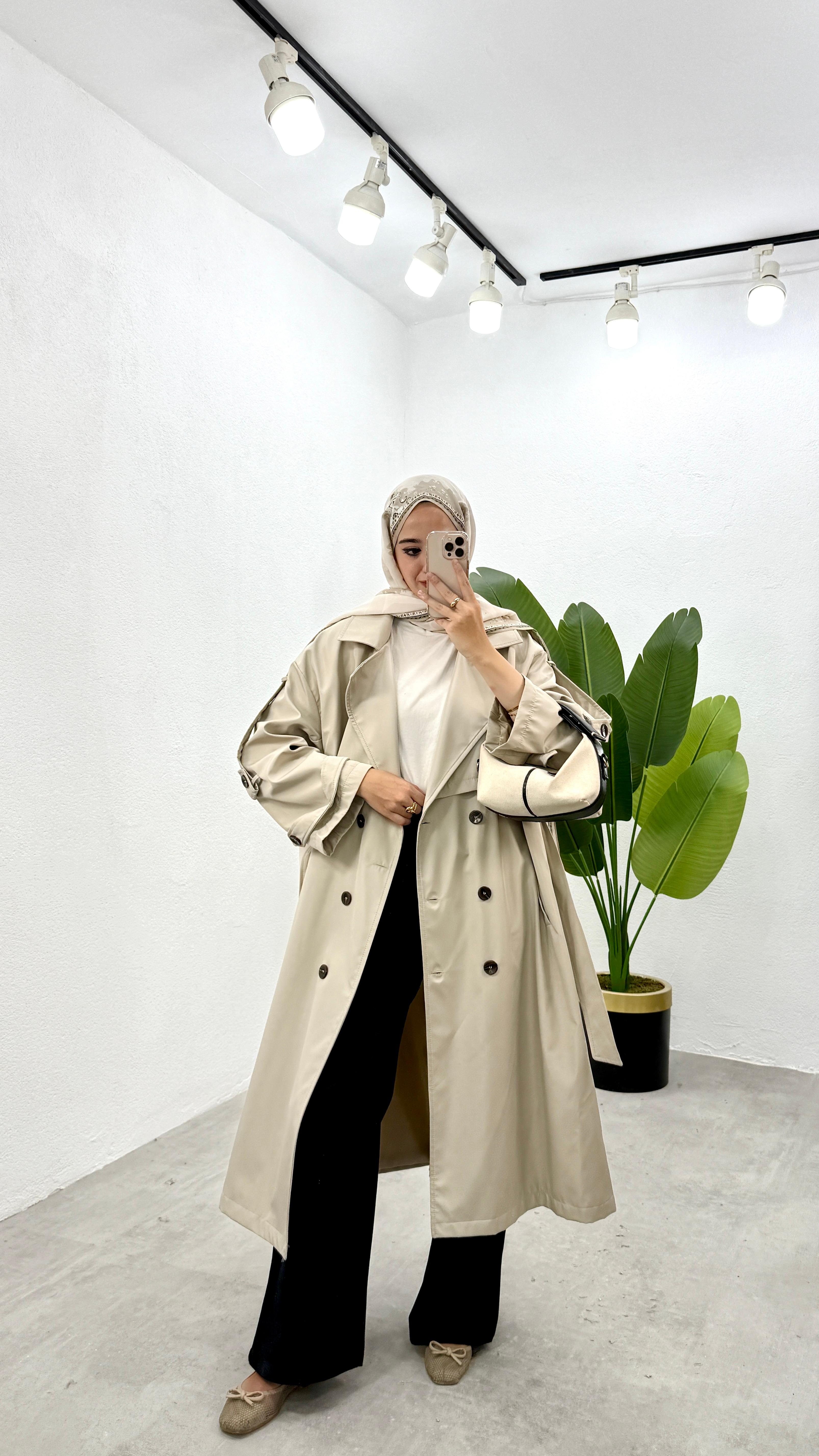 Gabardin Pantolon - Siyah