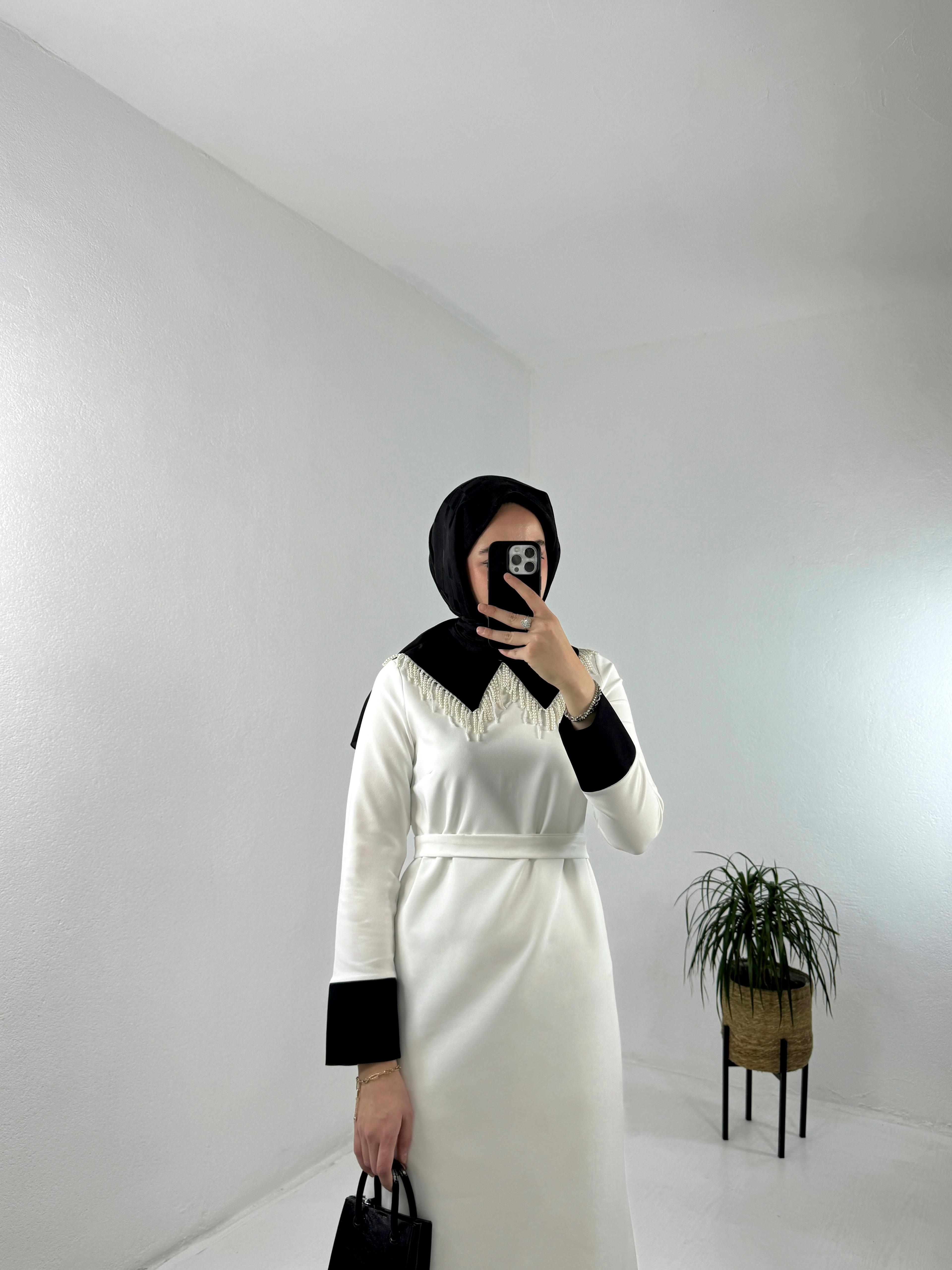 Lady İncili Elbise