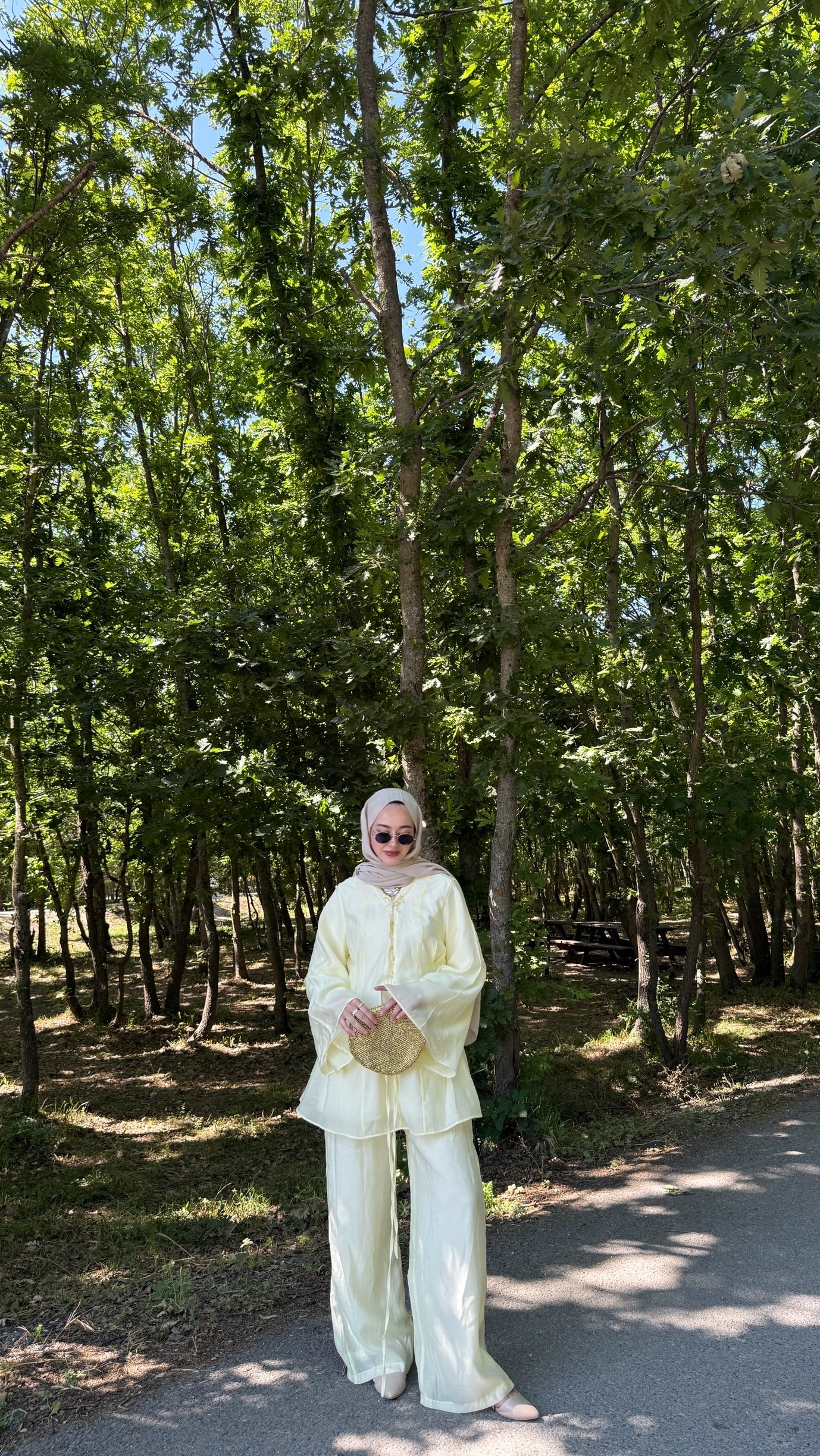 Ahu Pamuk Vual Takım - Sarı