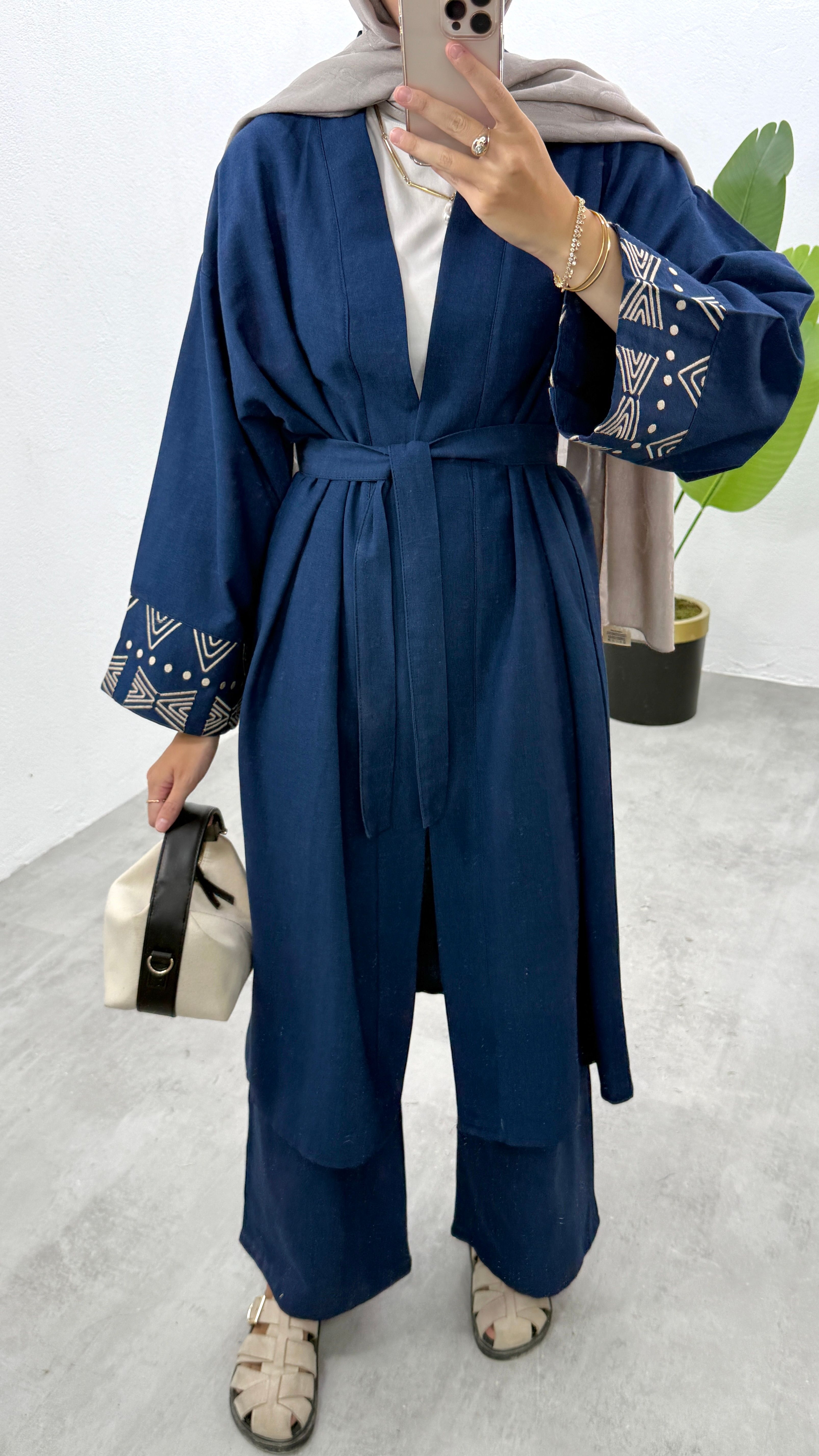 Nakışlı Kimono Takım
