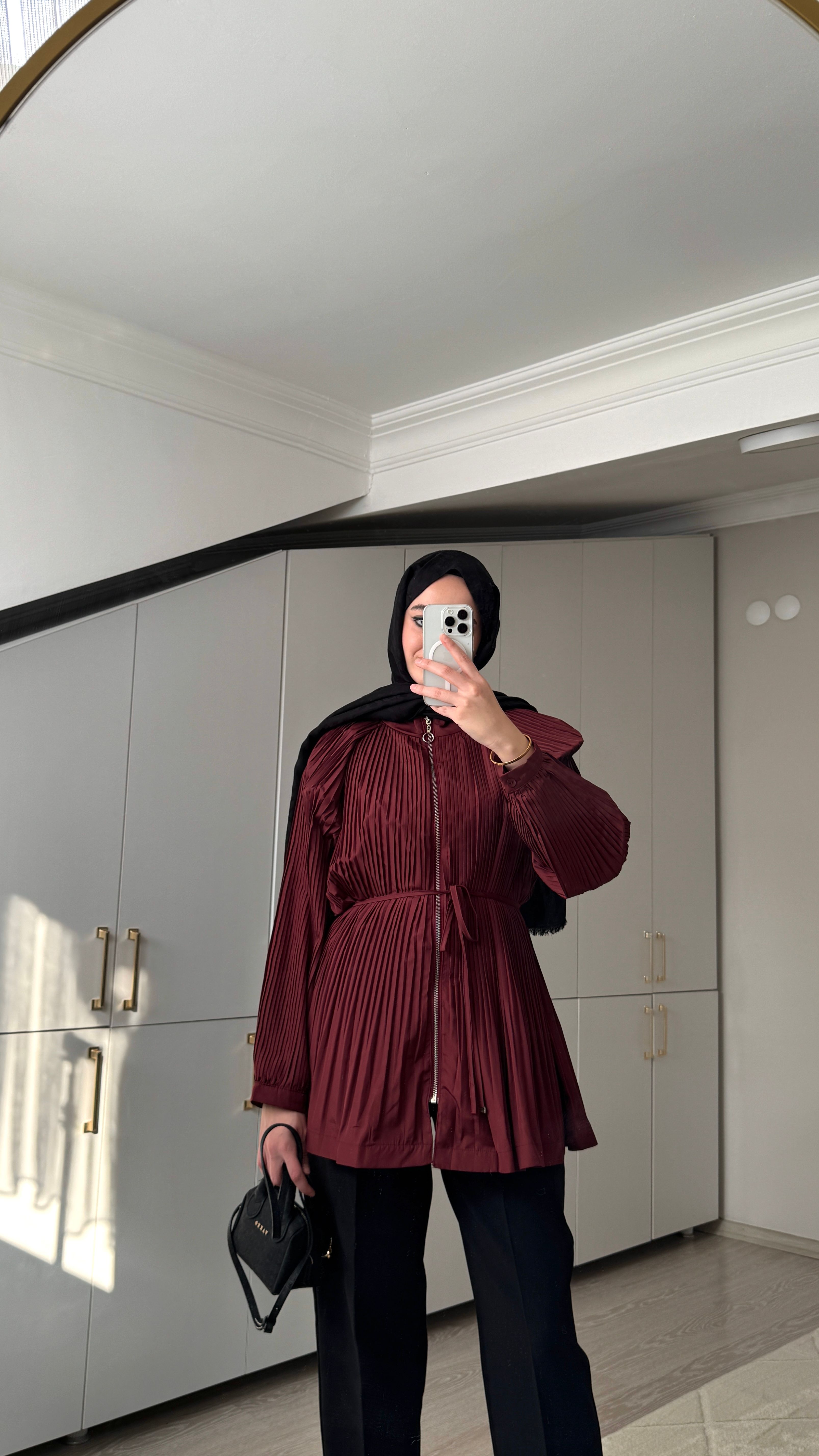 Piliseli Viole Kap - Bordo